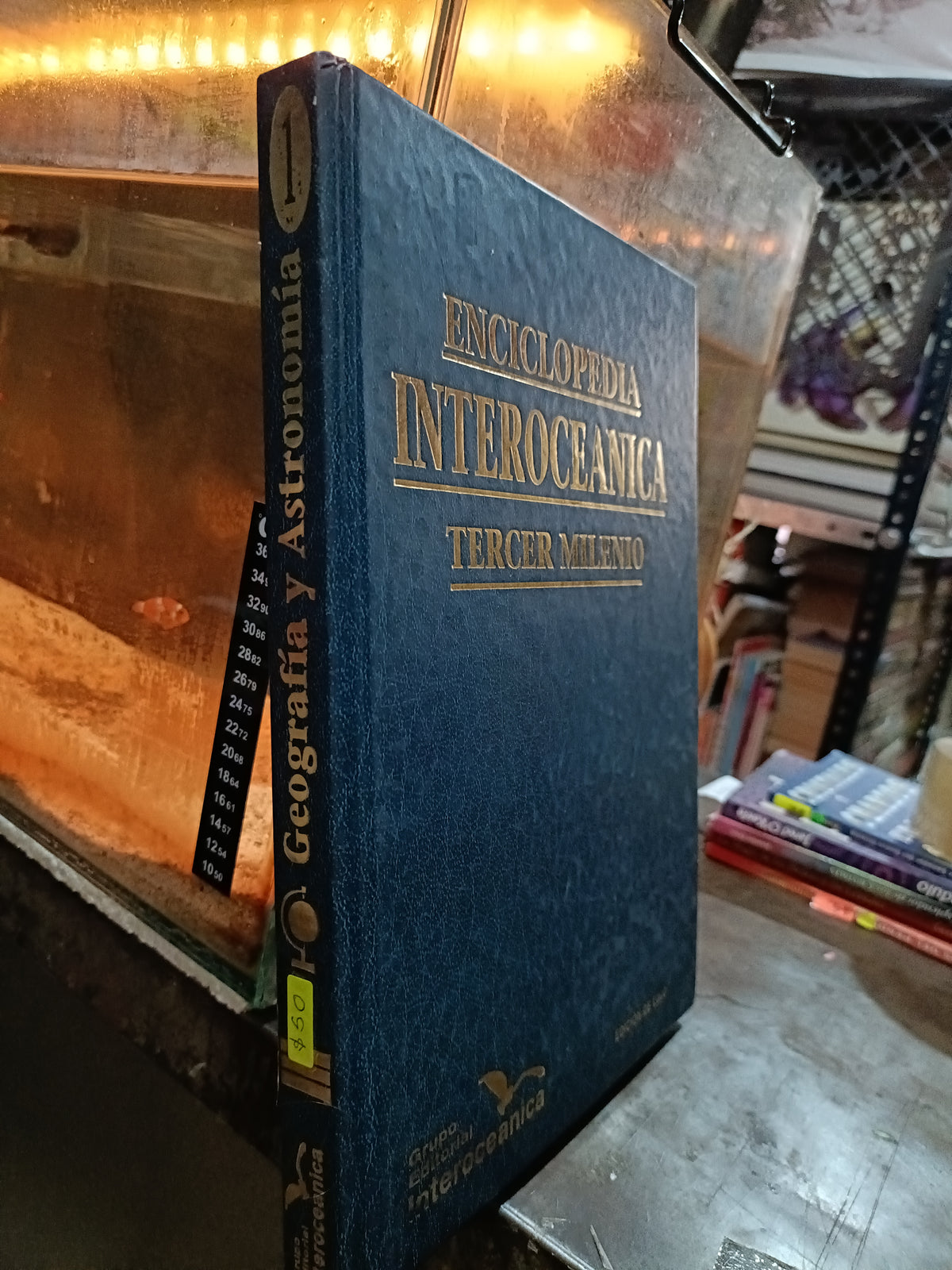 ENCICLOPEDIA INTEROCEANICA TERCER MILENIO 1 USADO HISTORIA ALDAMA