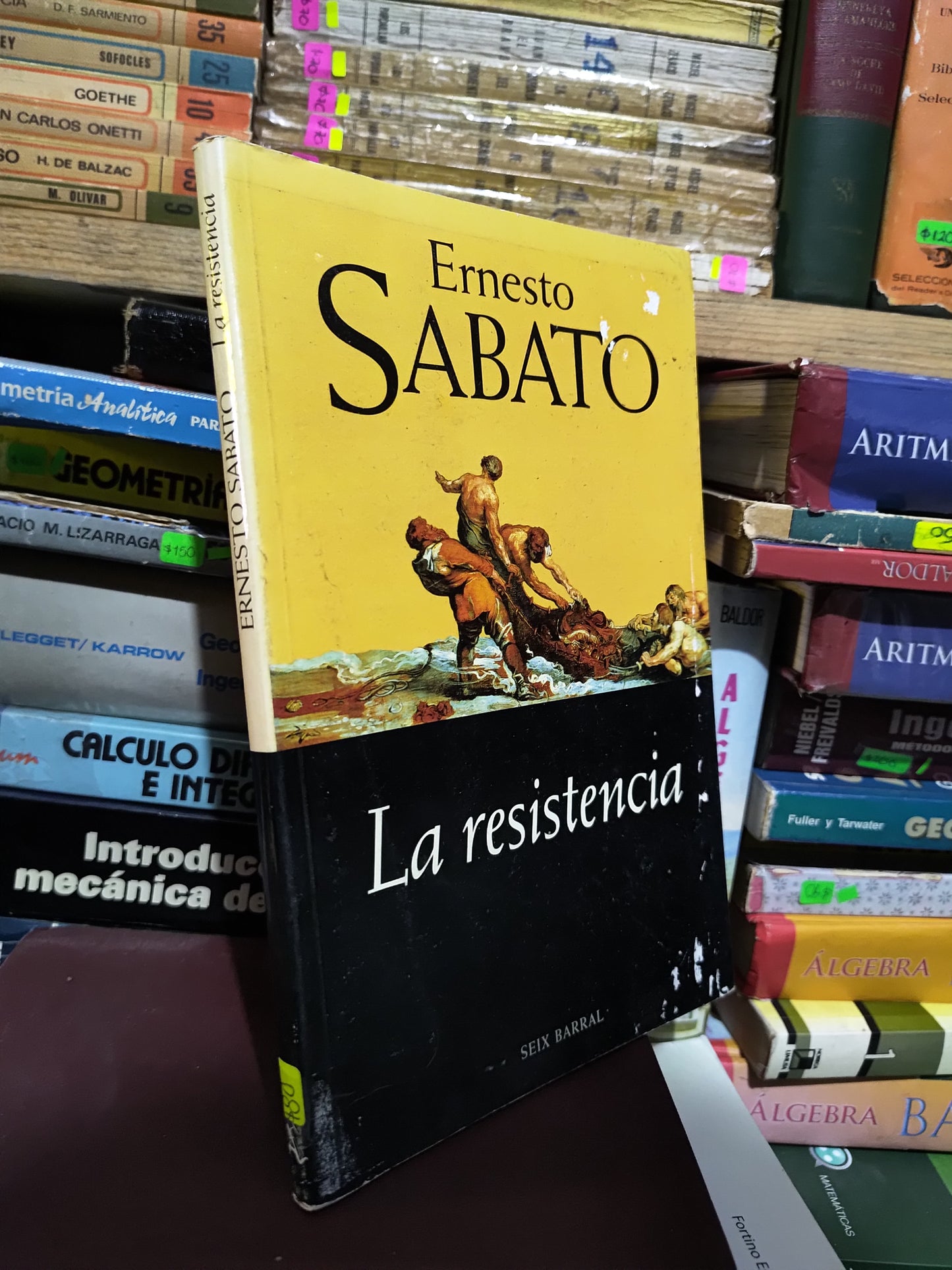 LA RESISTENCIA POR ERNESTO SABATO USADO NOVELAS JUAREZ 507