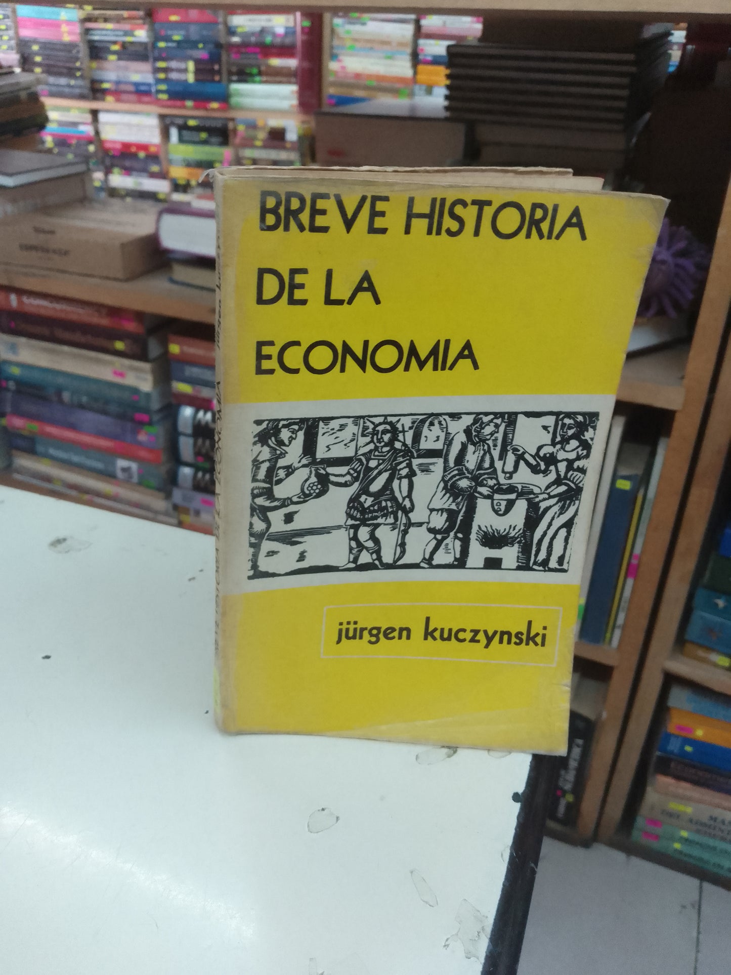 BREVE HISTORIA DE LA ECONOMÍA POR JURGEN KUCZYNSKI USADO HISTORIA LITERARIO 207