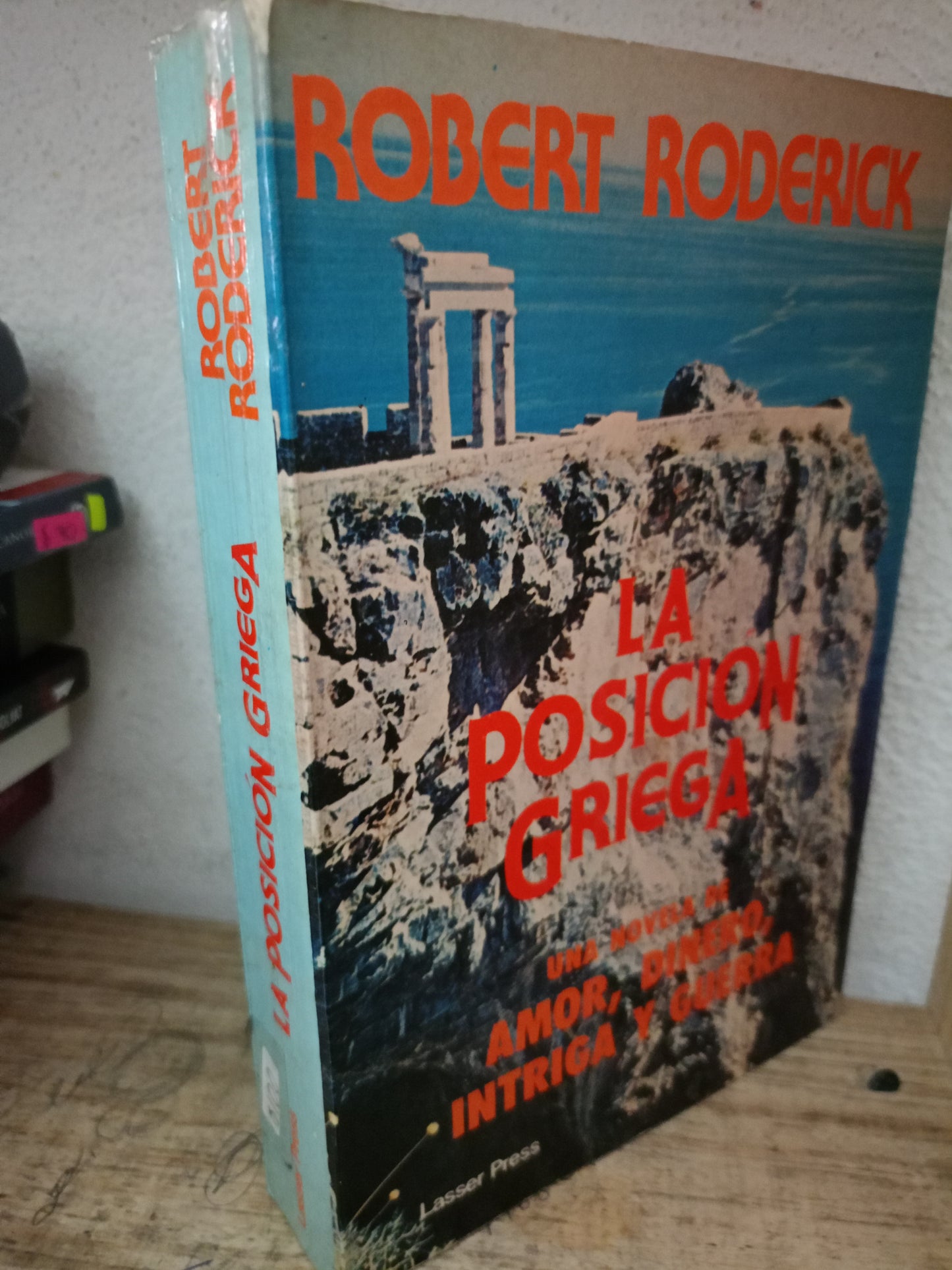 LA POSICIÓN GRIEGA ROBERT RODERICK USADO NOVELA LITERARIO 305
