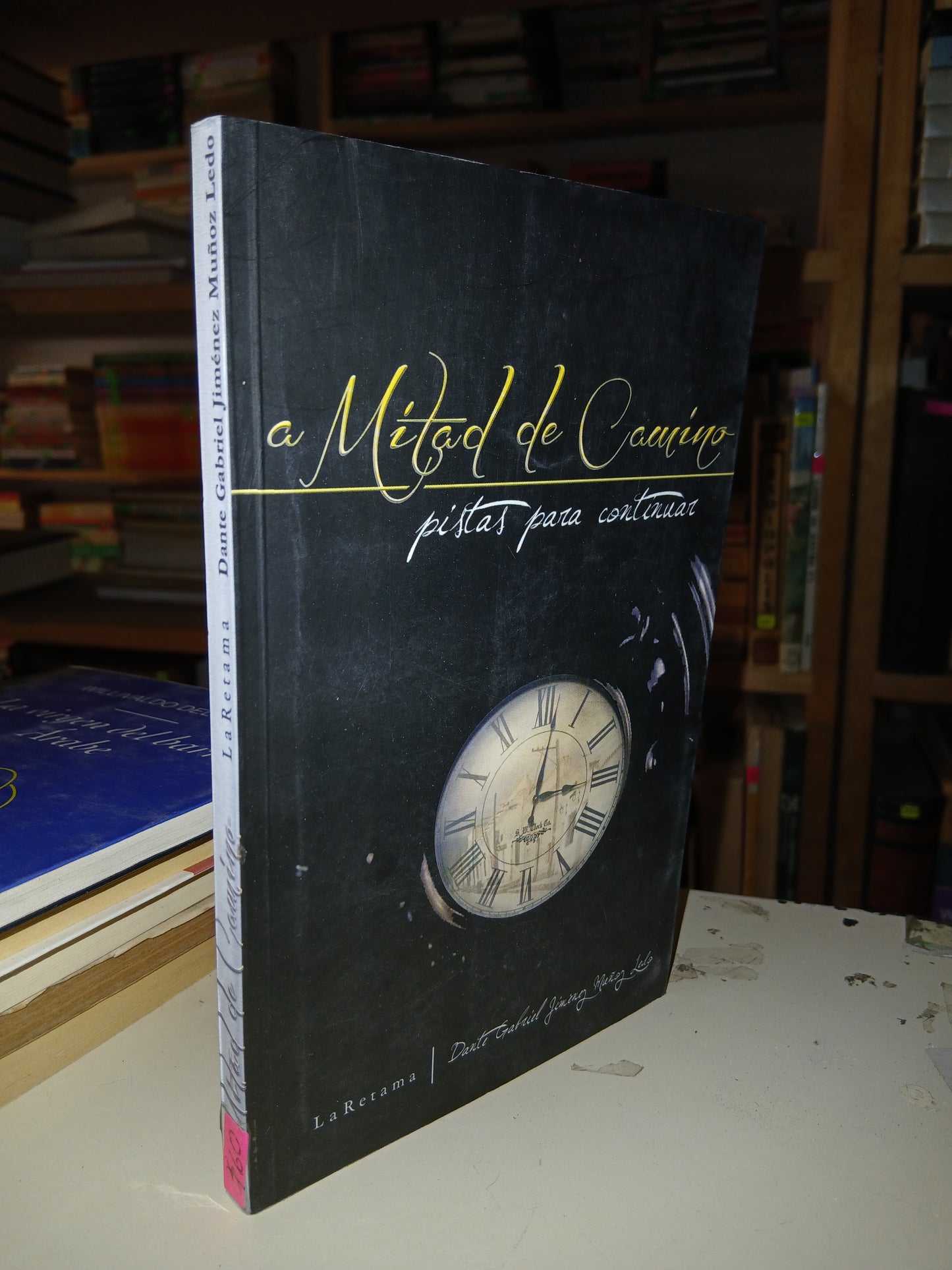 A MITAD DEL CAMINO PISTAS PARA CONTINUAR POR DANTE GABRIEL JIMÉNEZ MUÑOZ LEDO USADO NOVELA LITERARIO 207