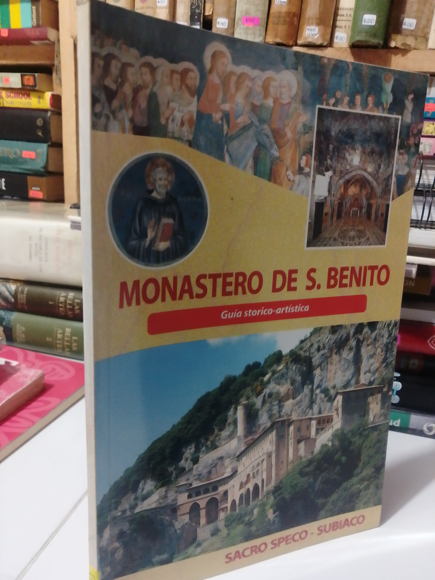 MONASTERIO DE SAN BENITO GUIA ESTORICA ARTISTICA USADO ARTE JUAREZ