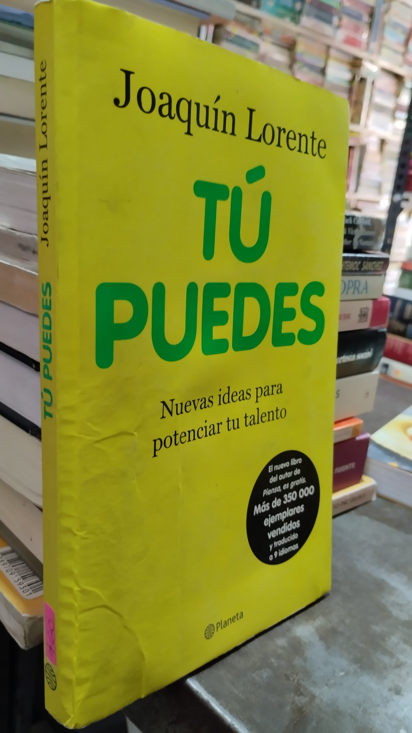 TU PUEDES POR JOAQUIN LORENTE LIBRO USADO SUPERACION PERSONAL ALDAMA