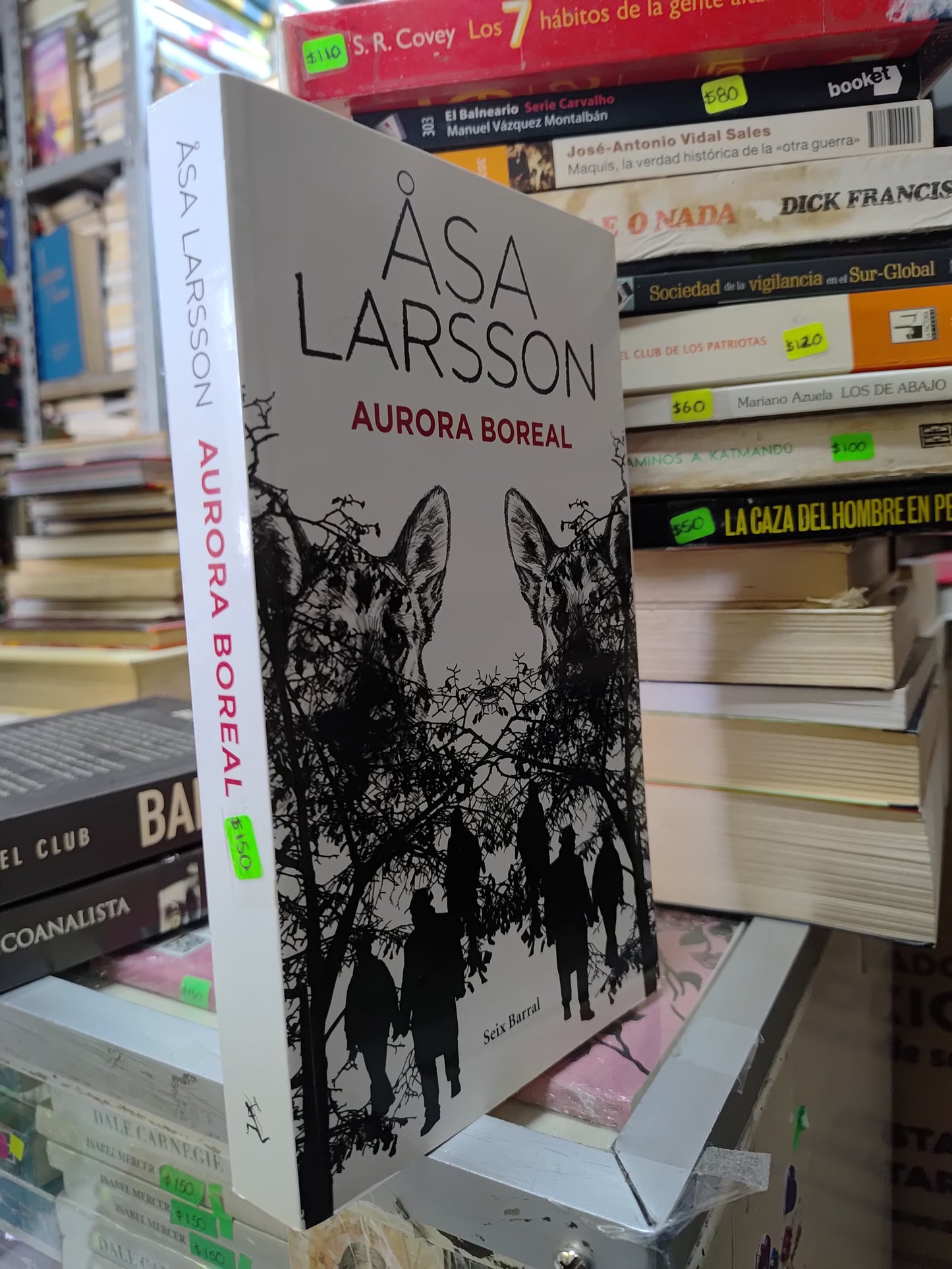 AURORA BOREAL POR ASA LARSSON USADO NOVELAS JUAREZ 507