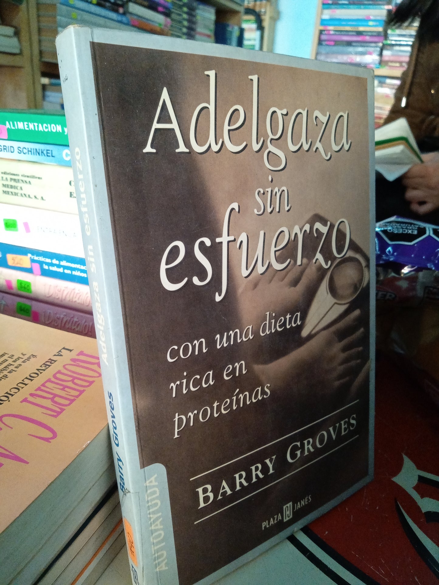 ADELGAZA SIN ESFUERZO POR BARRY GROVERS USADO NUTRICIÓN LITERARIO 207