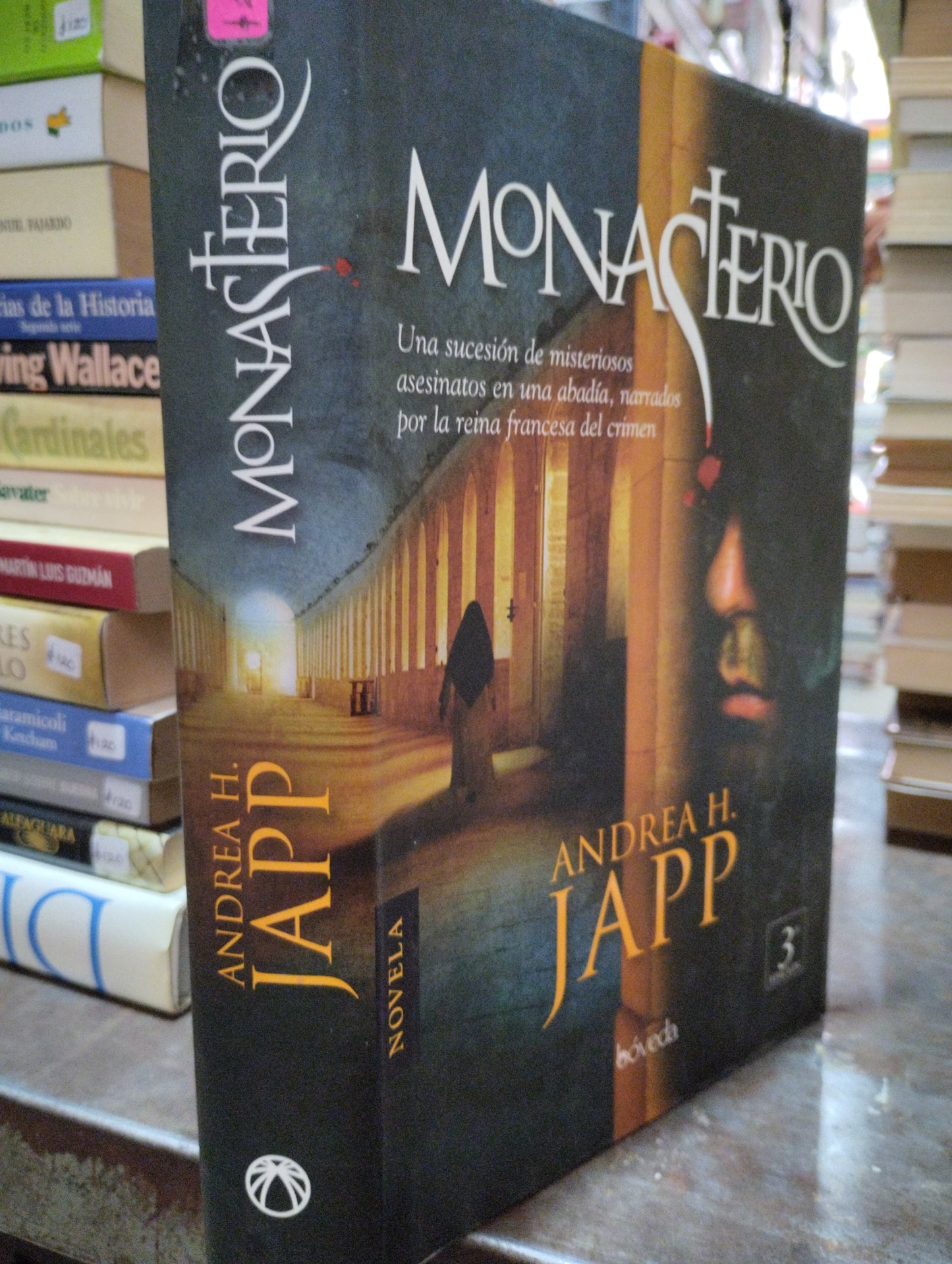 MONASTERIO POR ANDREA H JAPO USADO NOVELAS ALDAMA
