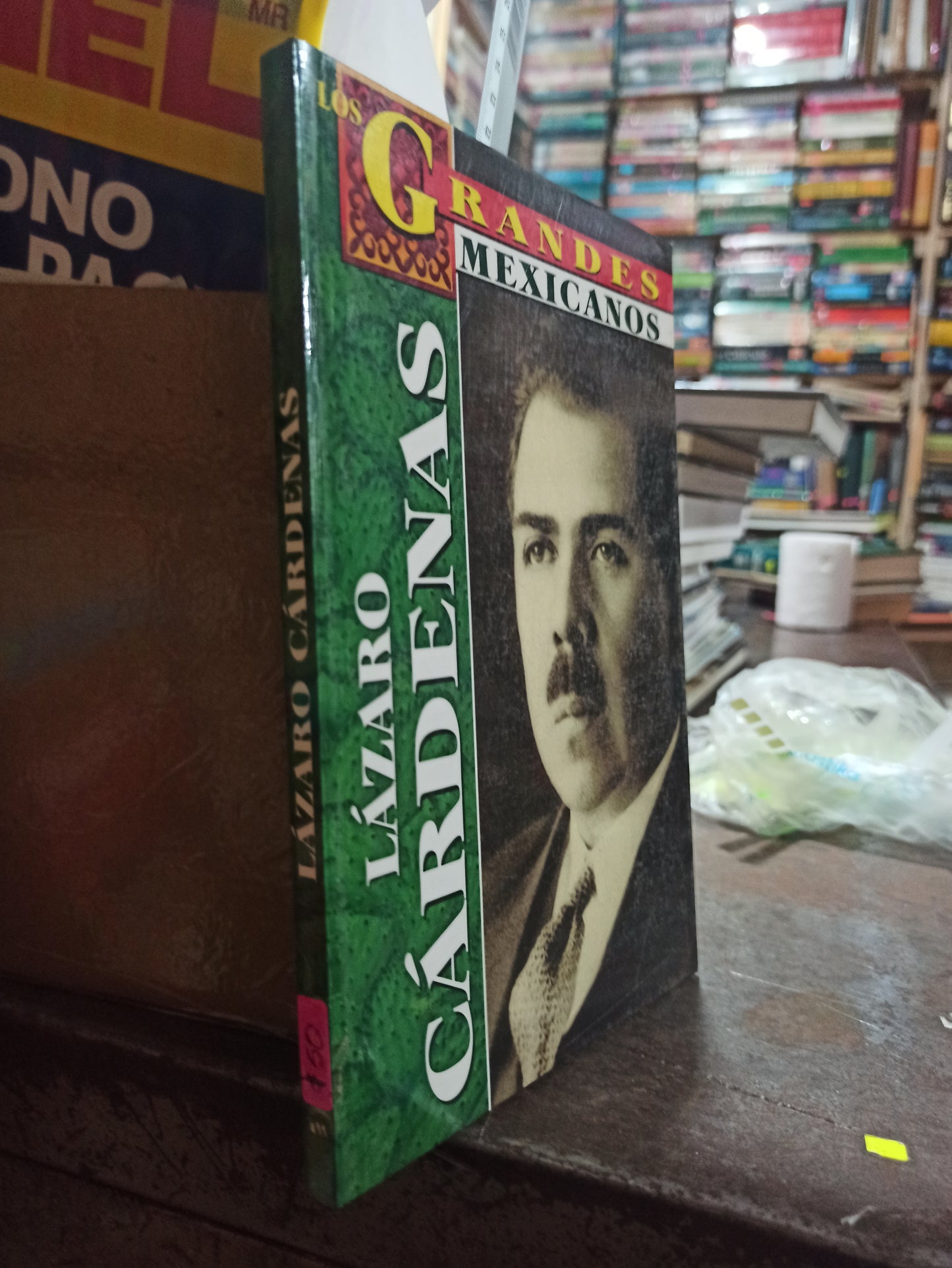 LOS GRANDES MEXICANOS LAZARO CARDENAS POR ROBERTO MARES USADO HISTORIA ALDAMA