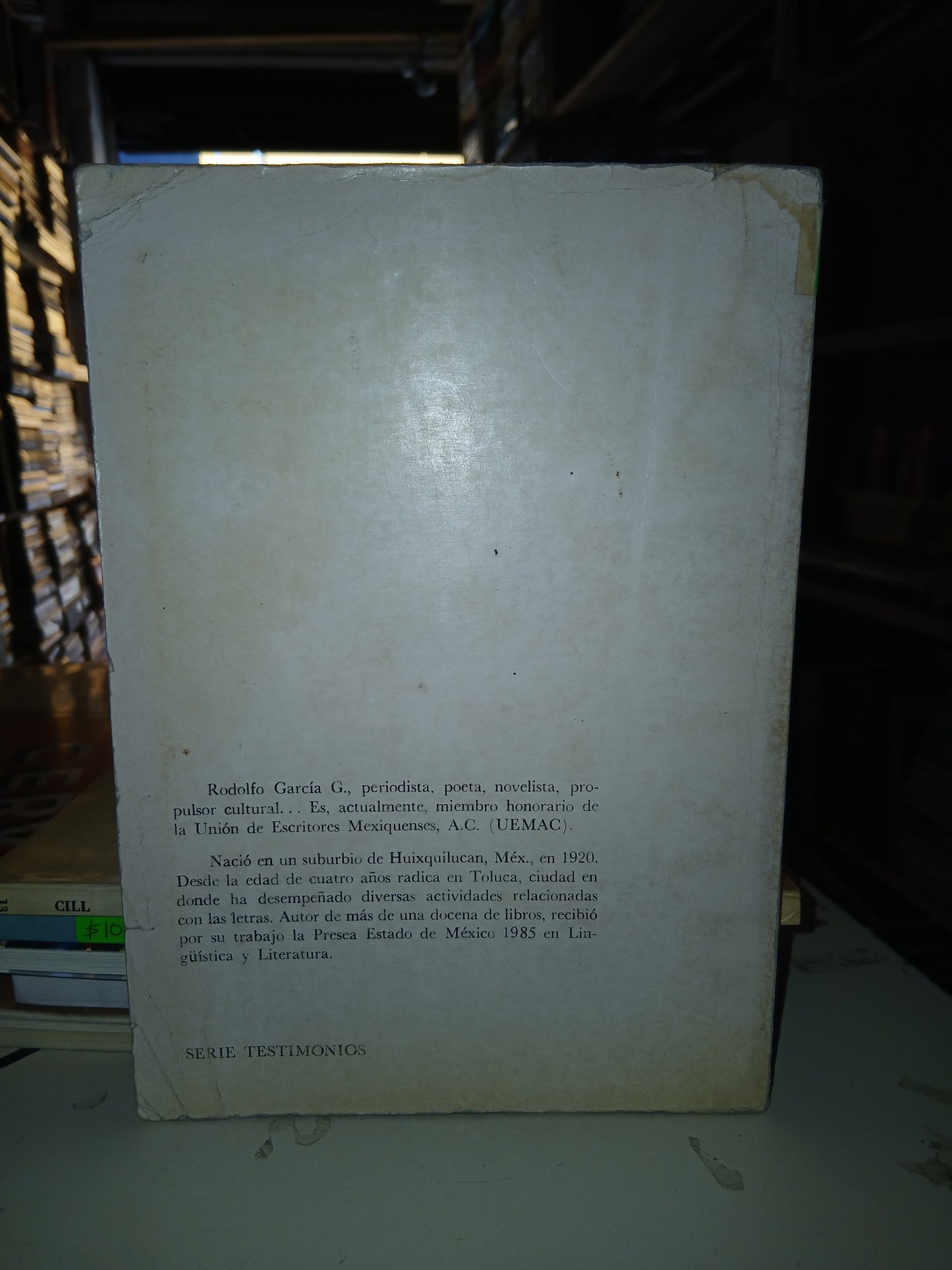 ENTRE DOS ESTACIONES POR RODOLFO GARCÍA G. USADO NOVELA LITERARIO 207