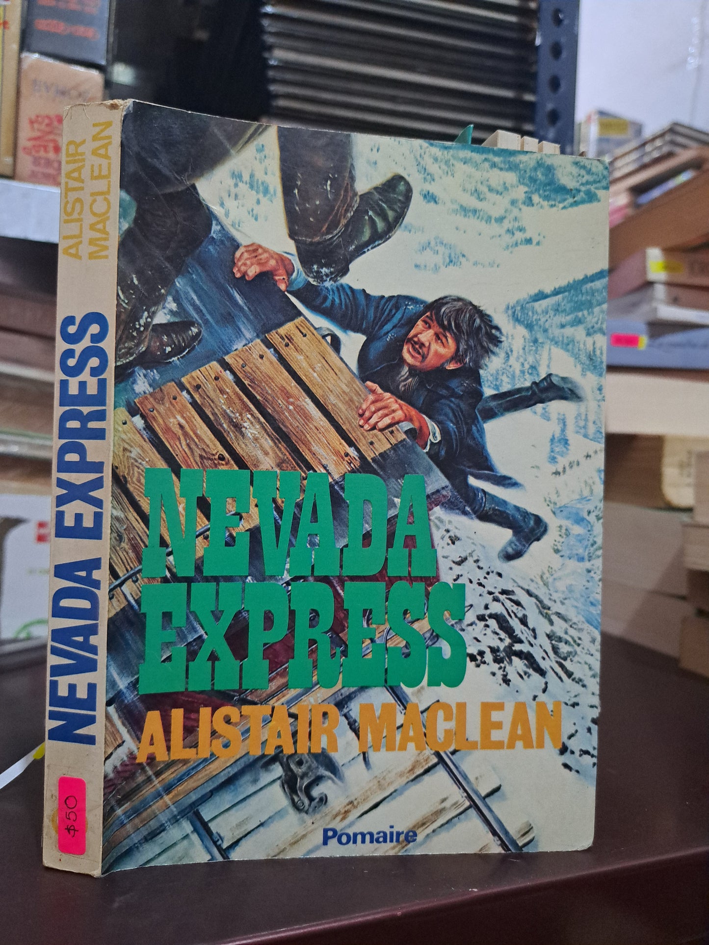 NEVADA EXPRESS ALISTAIR MACLEAN USADO NOVELA LITERARIO 305
