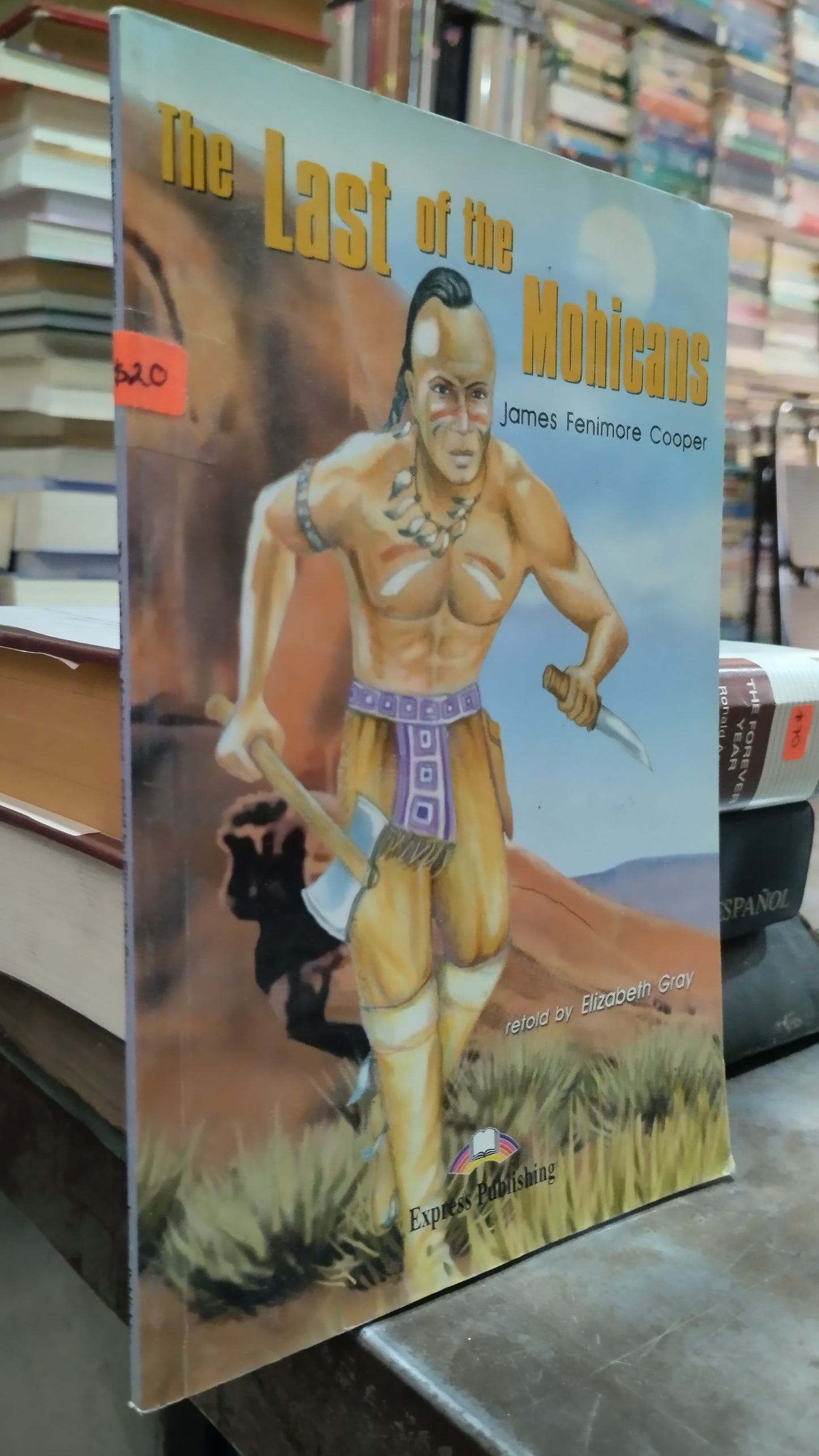 THE LAST OF THE MOHICANS POR JAMES FENIMORE COOPER LIBRO USADO IDIOMAS ALDAMA