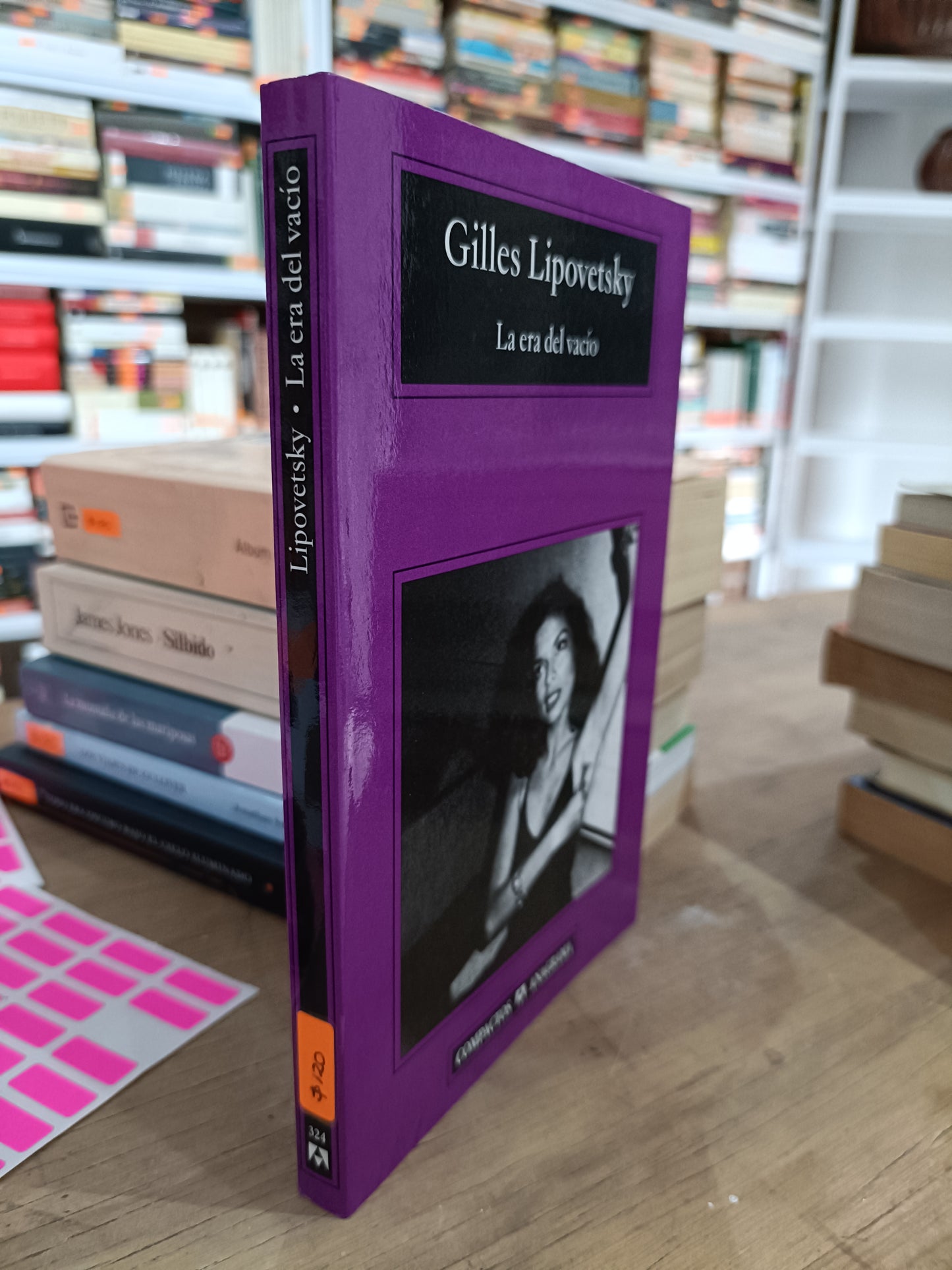 LA ERA DEL VACIO POR GILLES LIPOVETSKY USADO NOVELA JUAREZ 515