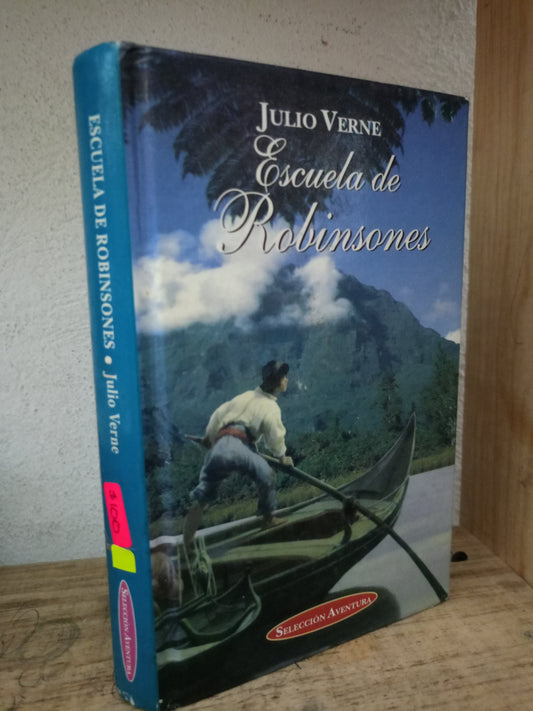 ESCUELA DE ROBINSONES JULIO VERNE USADO NOVELA LITERARIO 305
