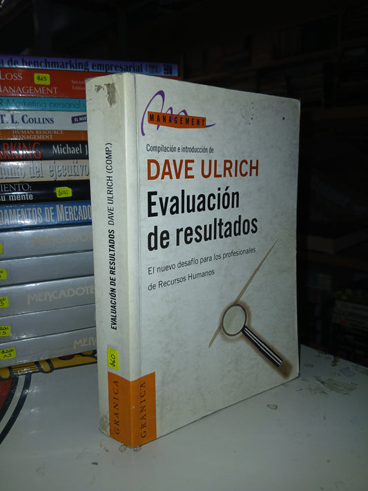 EVALUACIÓN DE RESULTADOS POR DAVE ULRICH USADO MARKETING LITERARIO 207
