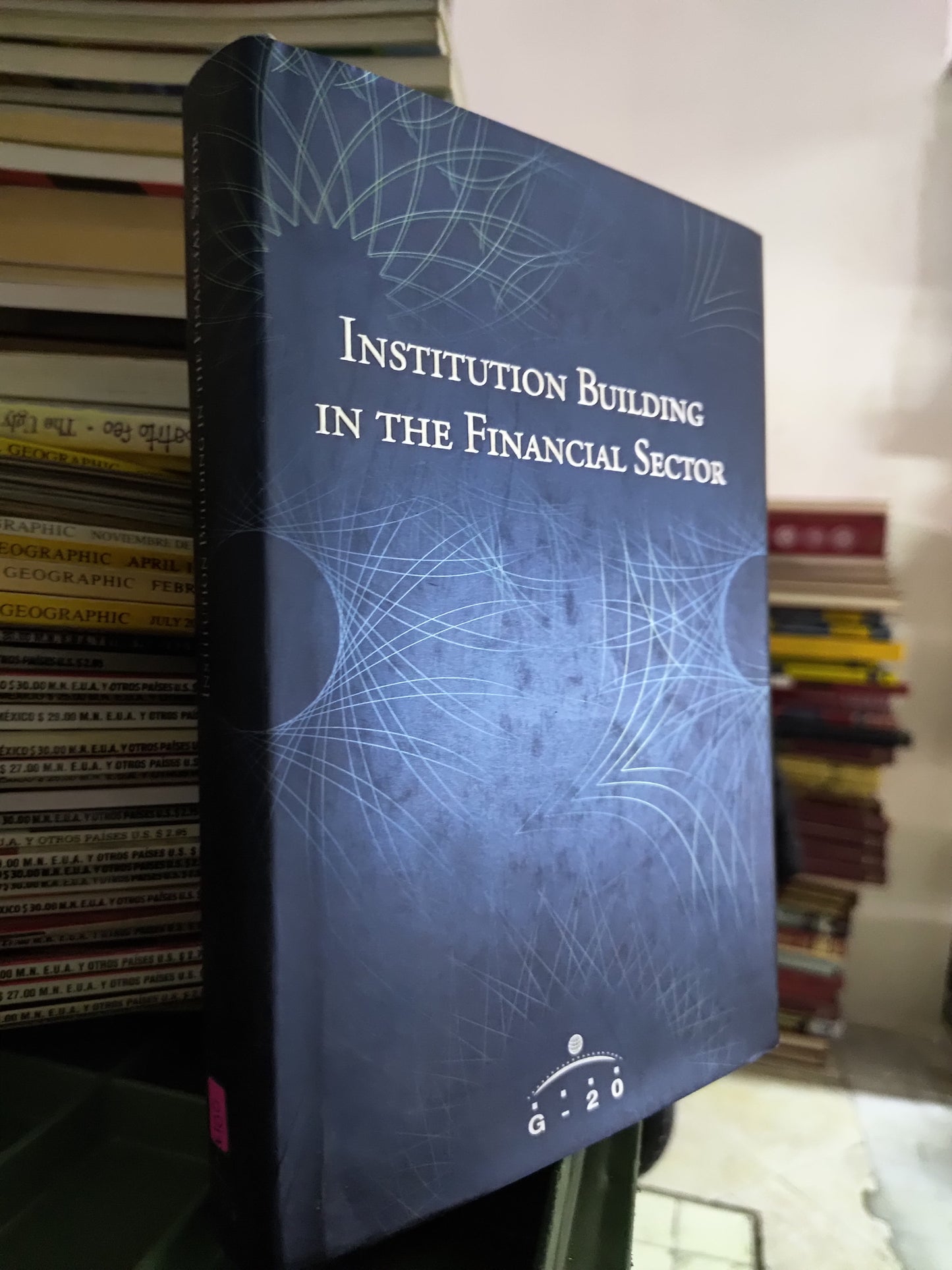 INSTITUTION BUILDING IN THE FINANCIAL SECTOR POR EDITORIAL G20 USADO ADMINISTRACION JUAREZ 515
