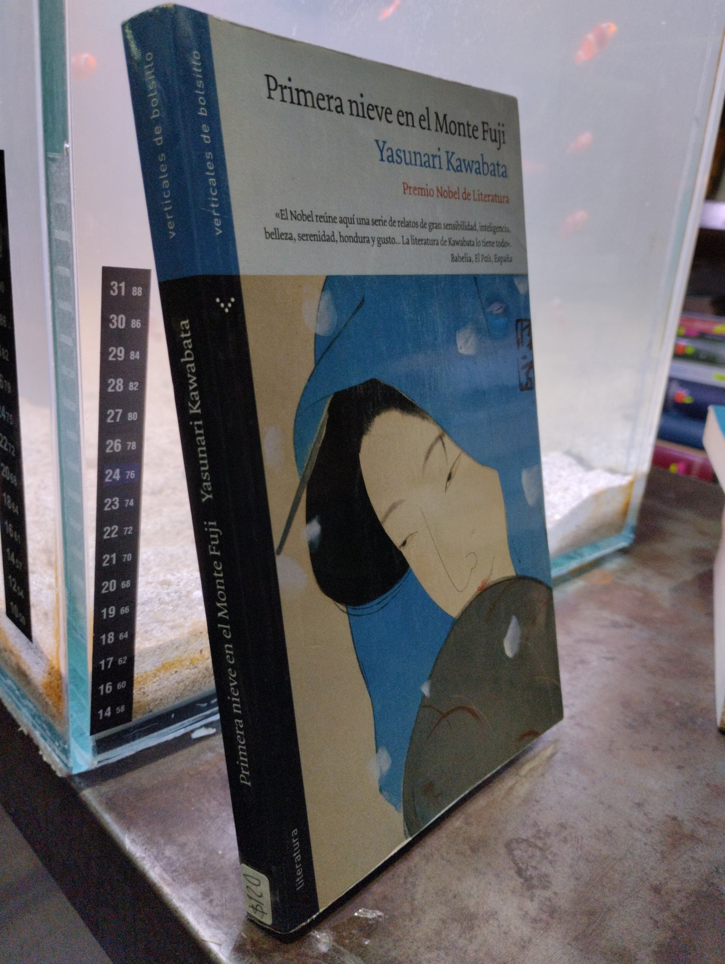 PRIMERA NIEVE EN EL MONTE FUJI POR YASUNARI KAWABATA USADO NOVELAS ALDAMA
