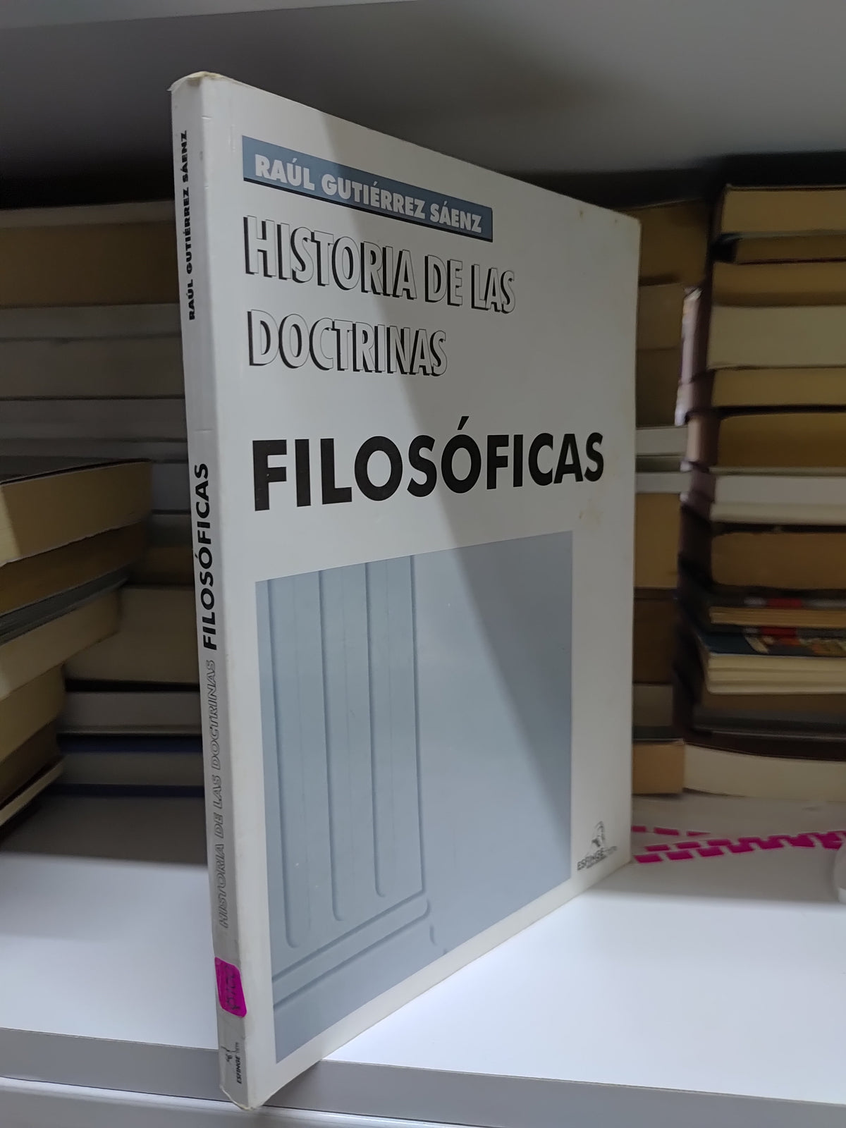 HISTORIA DE LAS DOCTRINAS FILOSOFICAS POR RAUL GUTIERREZ SAENZ USADO SOCIOLOGIA JUAREZ 507
