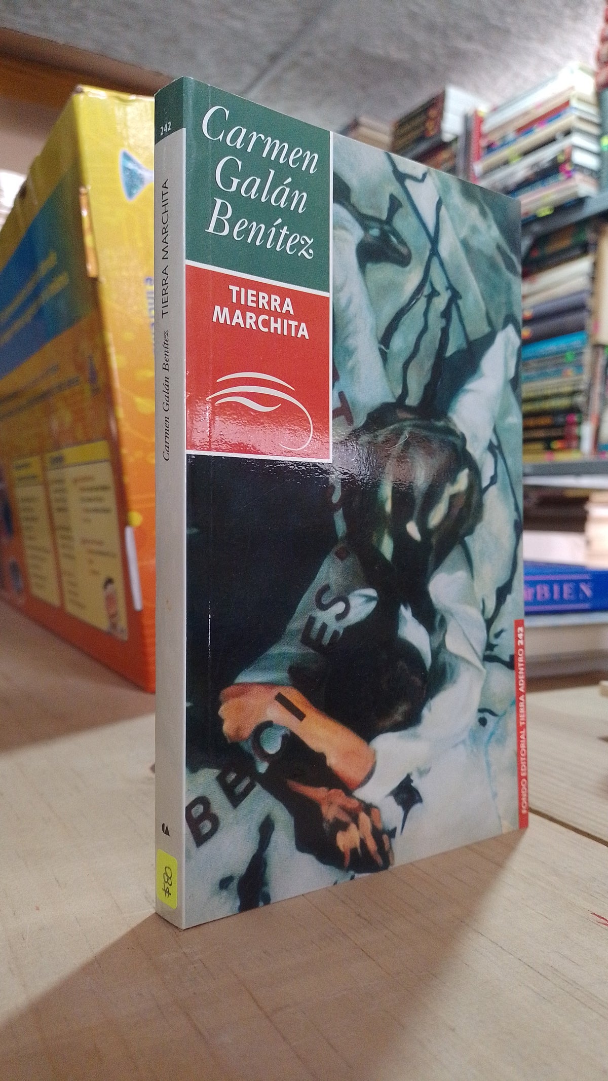 TIERRA MARCHITA POR CARMEN GALAN BENITEZ USADO NOVELA ALDAMA