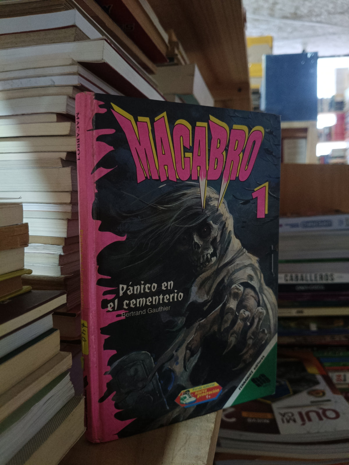 MACABRO 1 PANICO EN EL CEMENTERIO POR BERTRAND GAUTHIER USADO INFANTIL ALDAMA