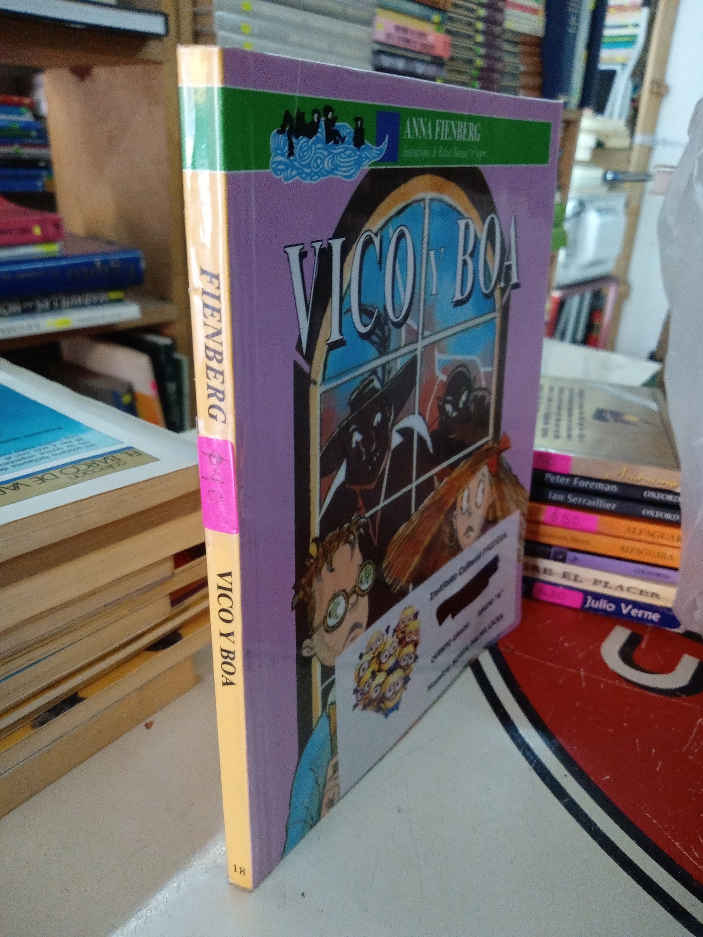 VICO Y BOA POR ANNA FIENBERG USADO INFANTIL LITERARIO 207