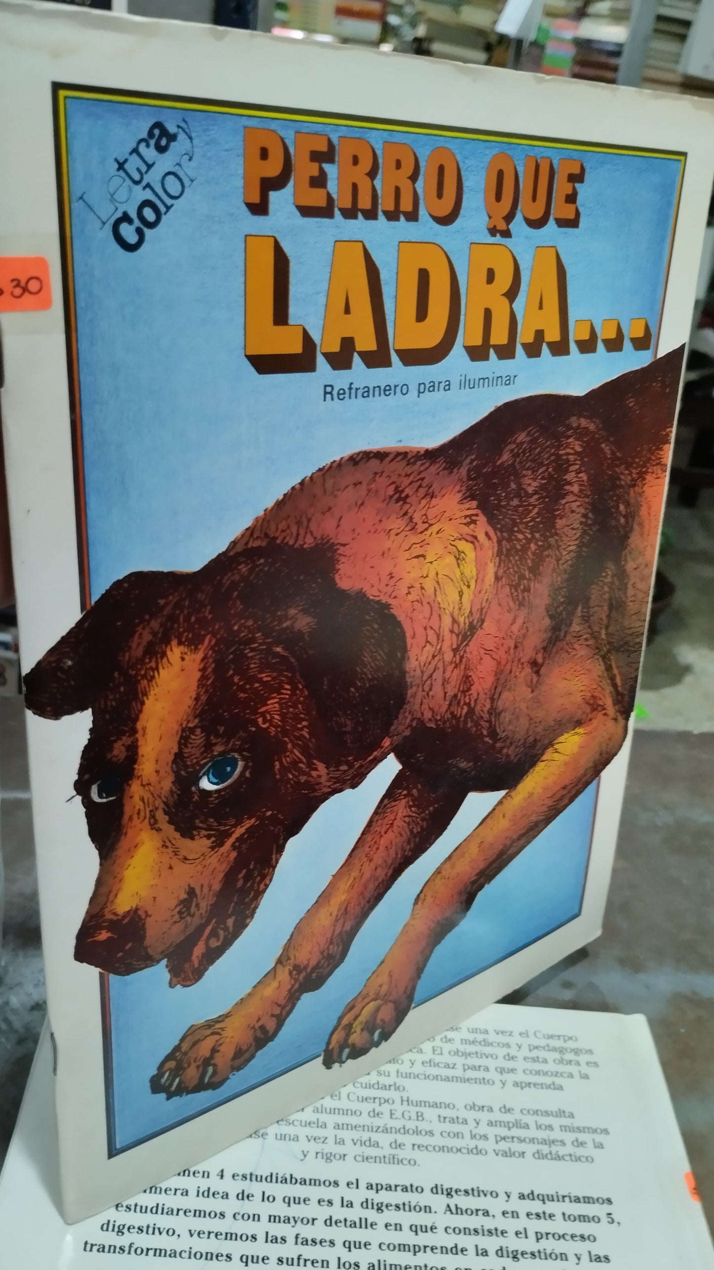 PERRO QUE LADRA POR EDITORIAL EL ERMITAÑO LIBRO USADO INFANTIL ALDAMA