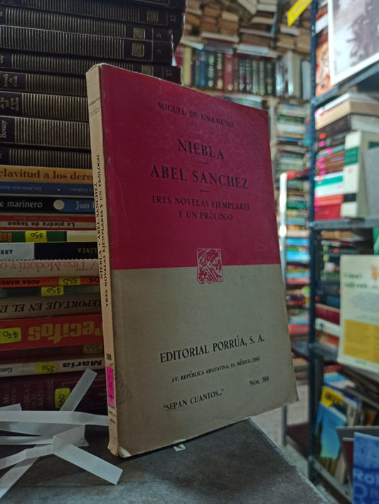 NIEBLA ABEL SANCHEZ POR MIGUEL DE UNA MUNO USADO NOVELAS ALDAMA