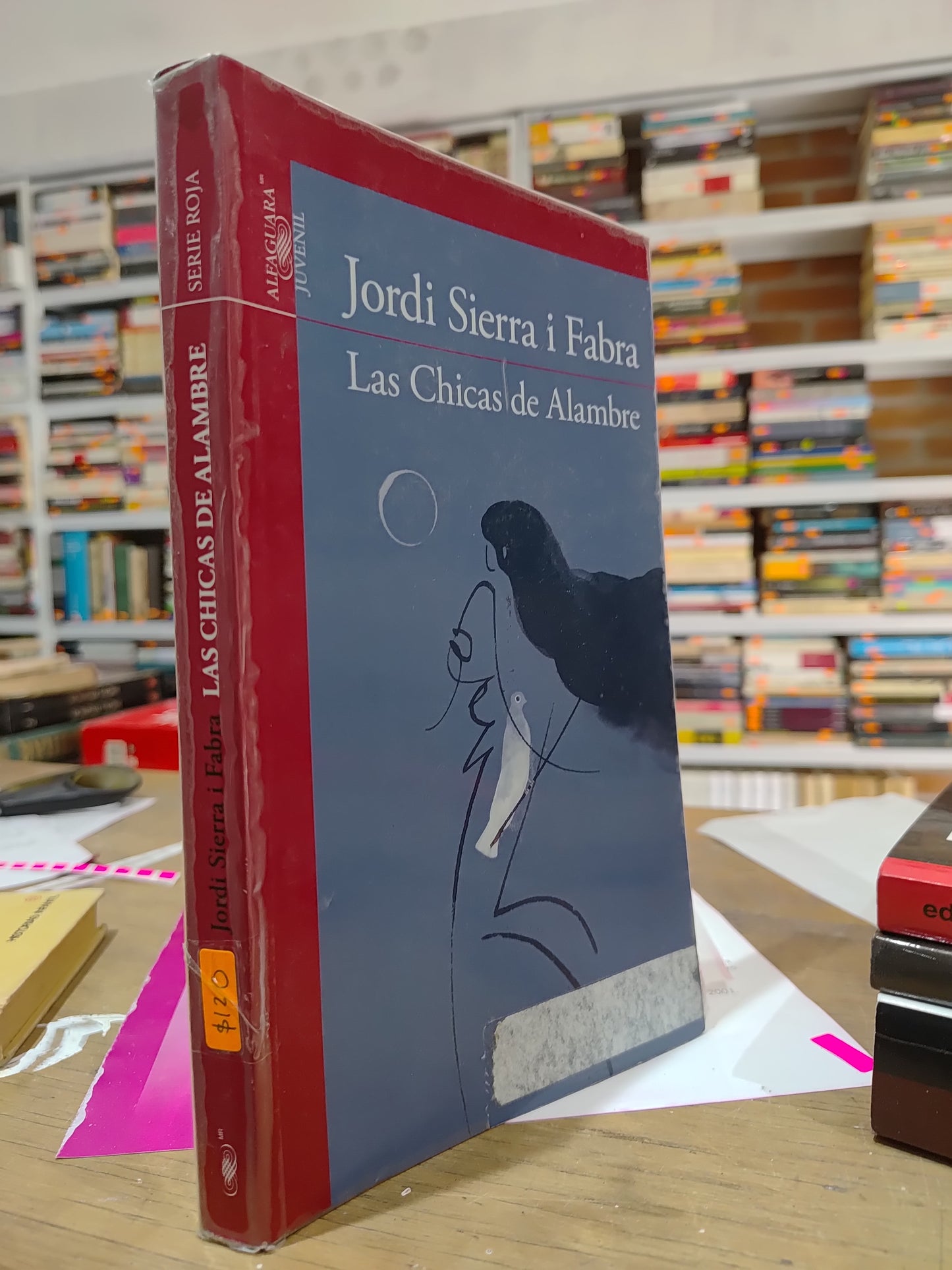 LAS CHICAS DE ALAMBRE POR JORDI SIERRA I FABRA USADO NOVELAS JUAREZ 515