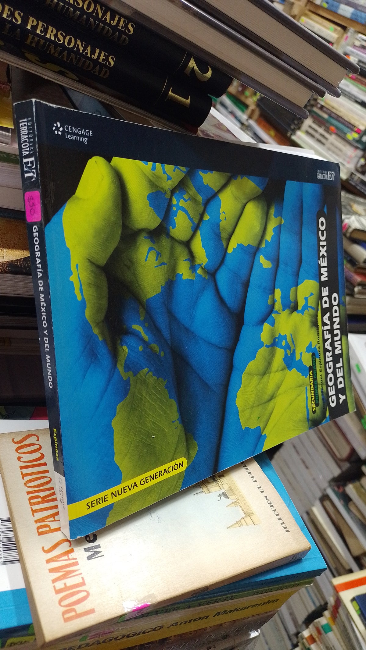 GEOGRAFIA DE MEXICO Y DEL MUNDO POR JOSE MANUEL ESPINOZA RODRIGUEZ USADO GEOGRAFIA JUAREZ 507