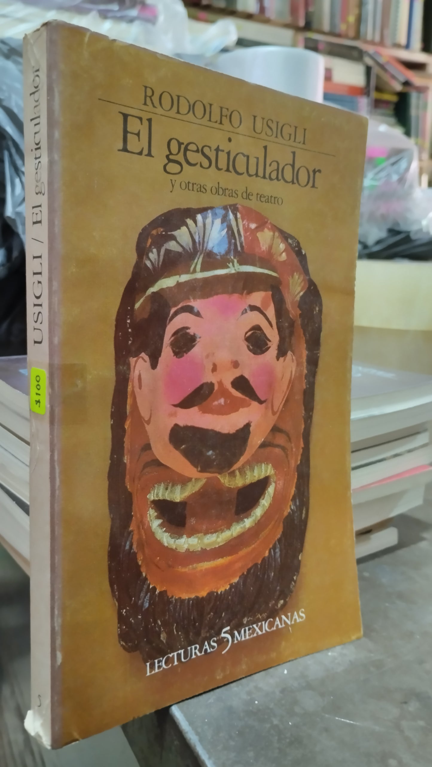 EL GESTICULADOR POR RODOLFO USIGLI LIBRO USADO ANTIGUO ALDAMA