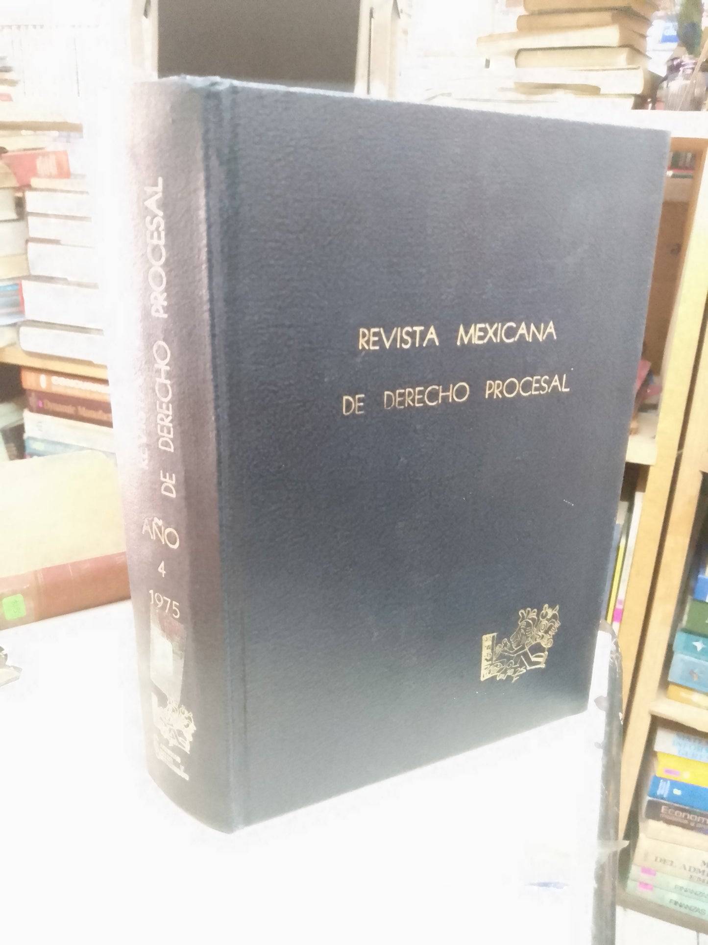 REVISTA MEXICANA DE DERECHO PROCESAL AÑO 4 1975 USADO DERECHO LITERARIO 207