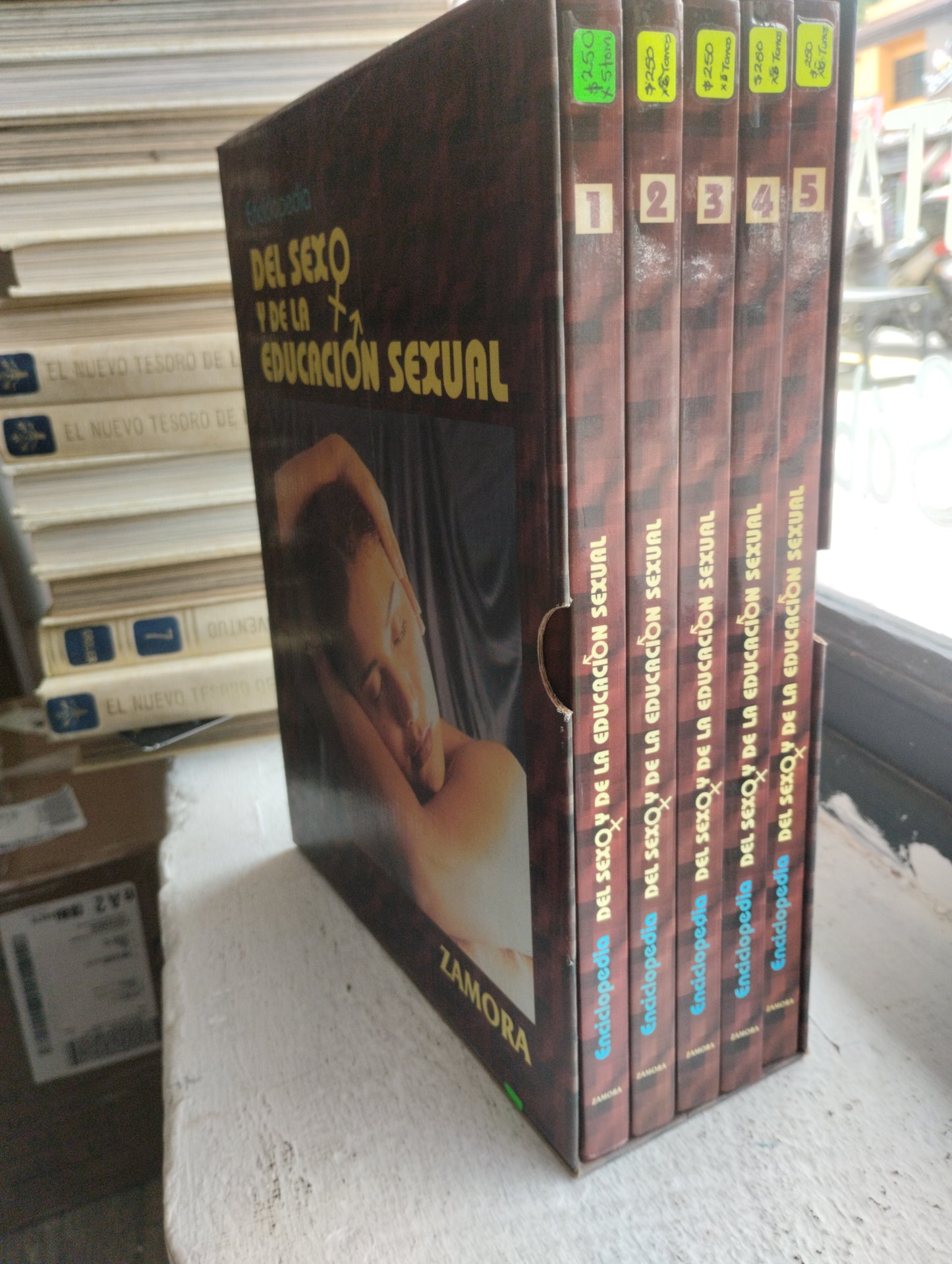 ENCICLOPEDIA DEL SEXO Y DE LA EDUCACION SEXUAL 6 TOMOS USADO PSICOLOGIA JUAREZ 515