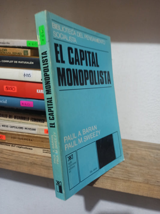 EL CAPITAL MINOPOLISTA POR PAUL A. BARRAN USADO FILOSOFÍA JUÁREZ