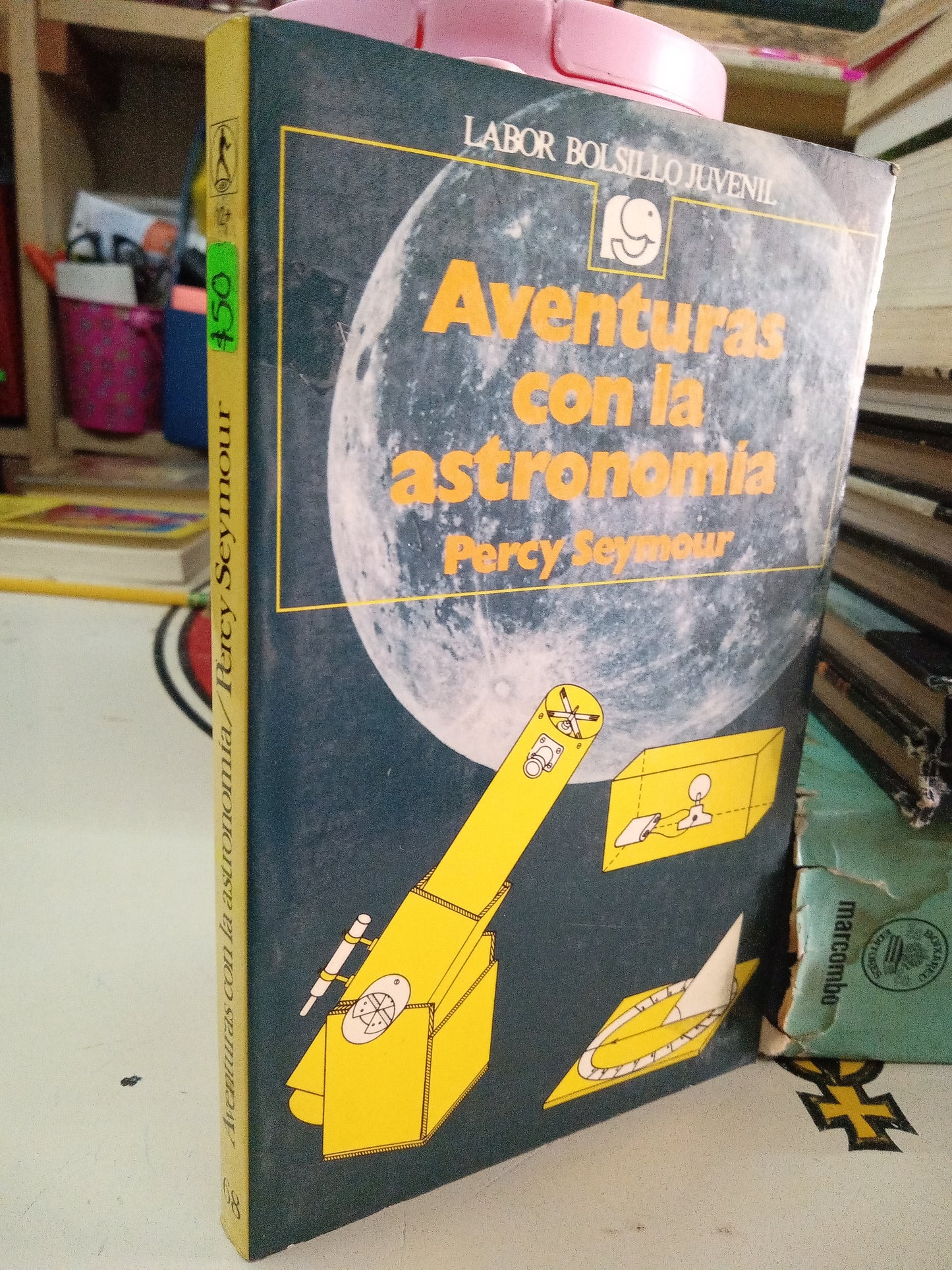 AVENTURAS CON LA ASTRONOMIA POR PERCY SEYMOUR USADO CIENCIA LITERARIO 207
