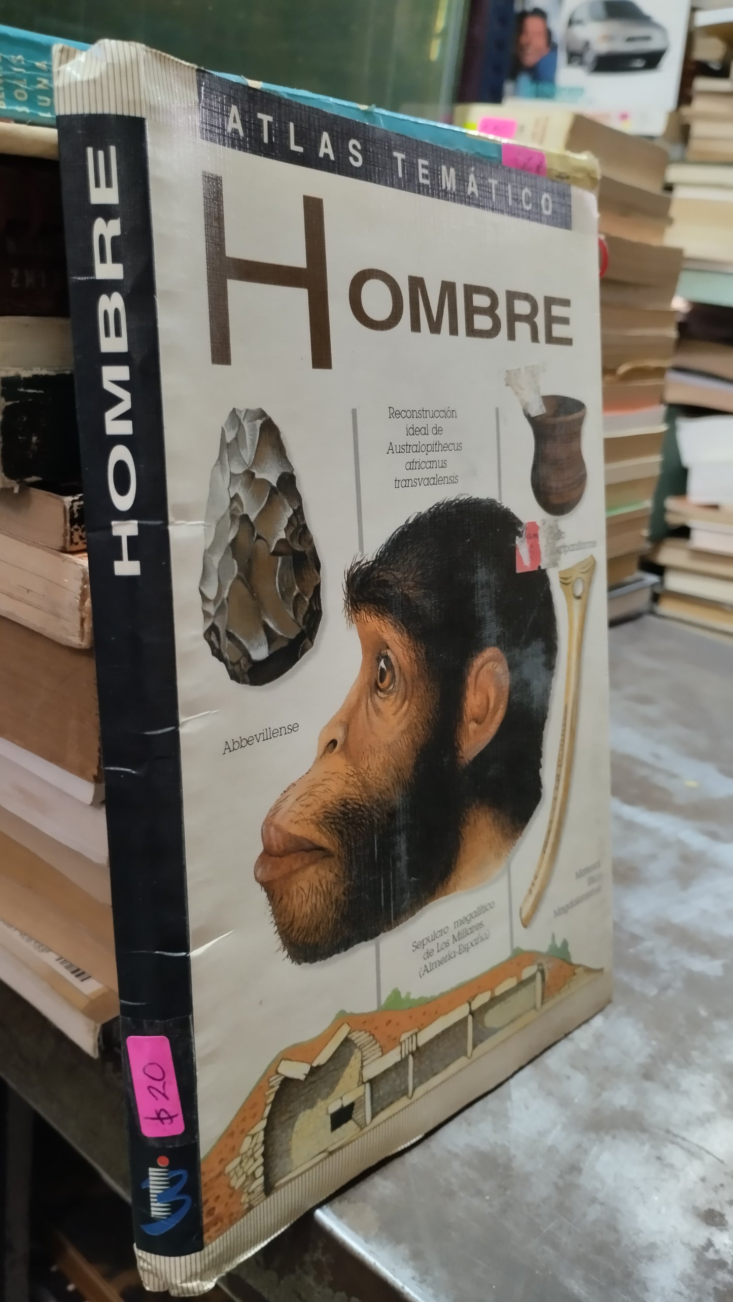 HOMBRE LIBRO USADO HISTORIA ALDAMA