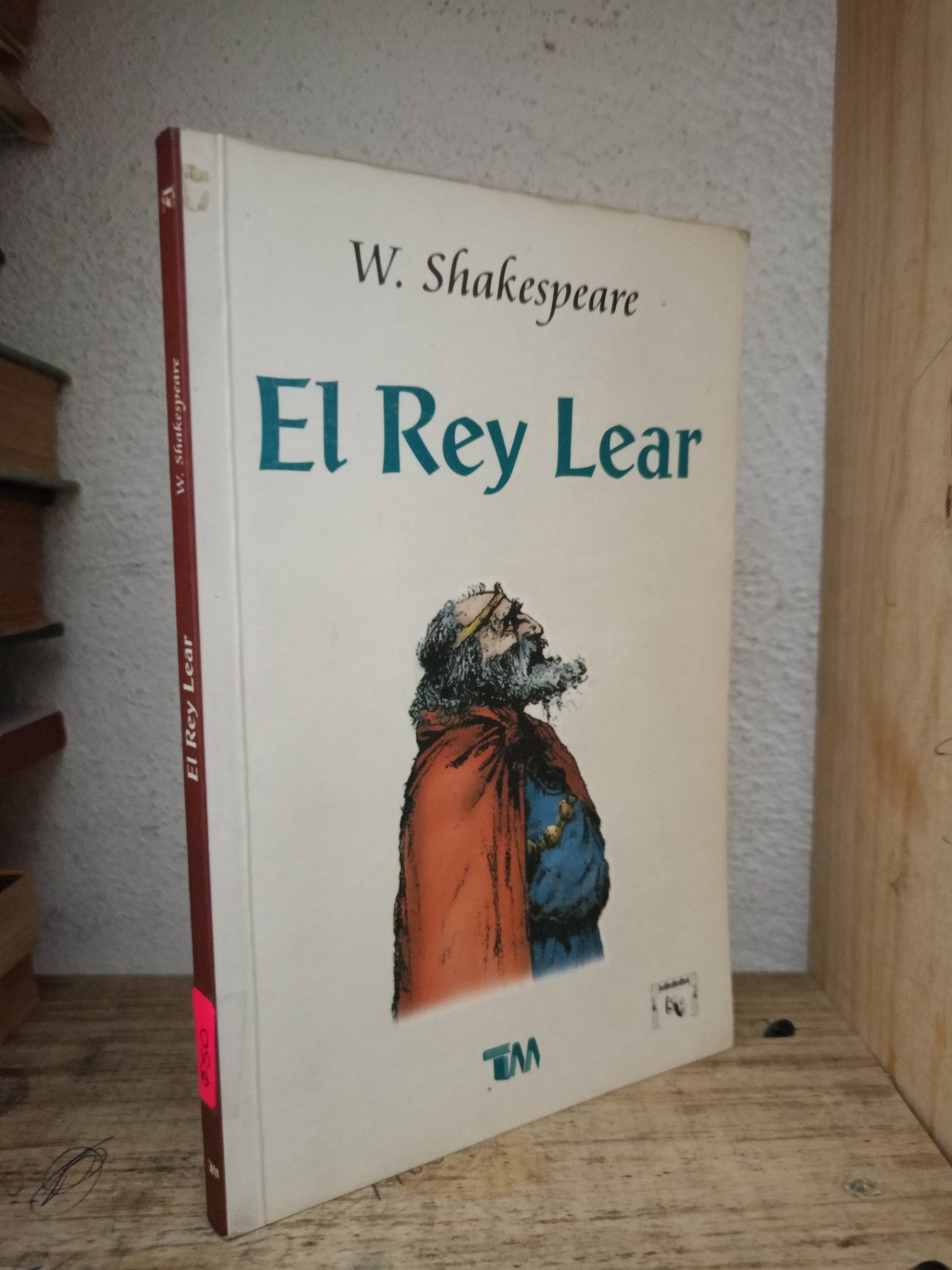EL REY LEAR W. SHAKESPEARE USADO NOVELA LITERARIO 305
