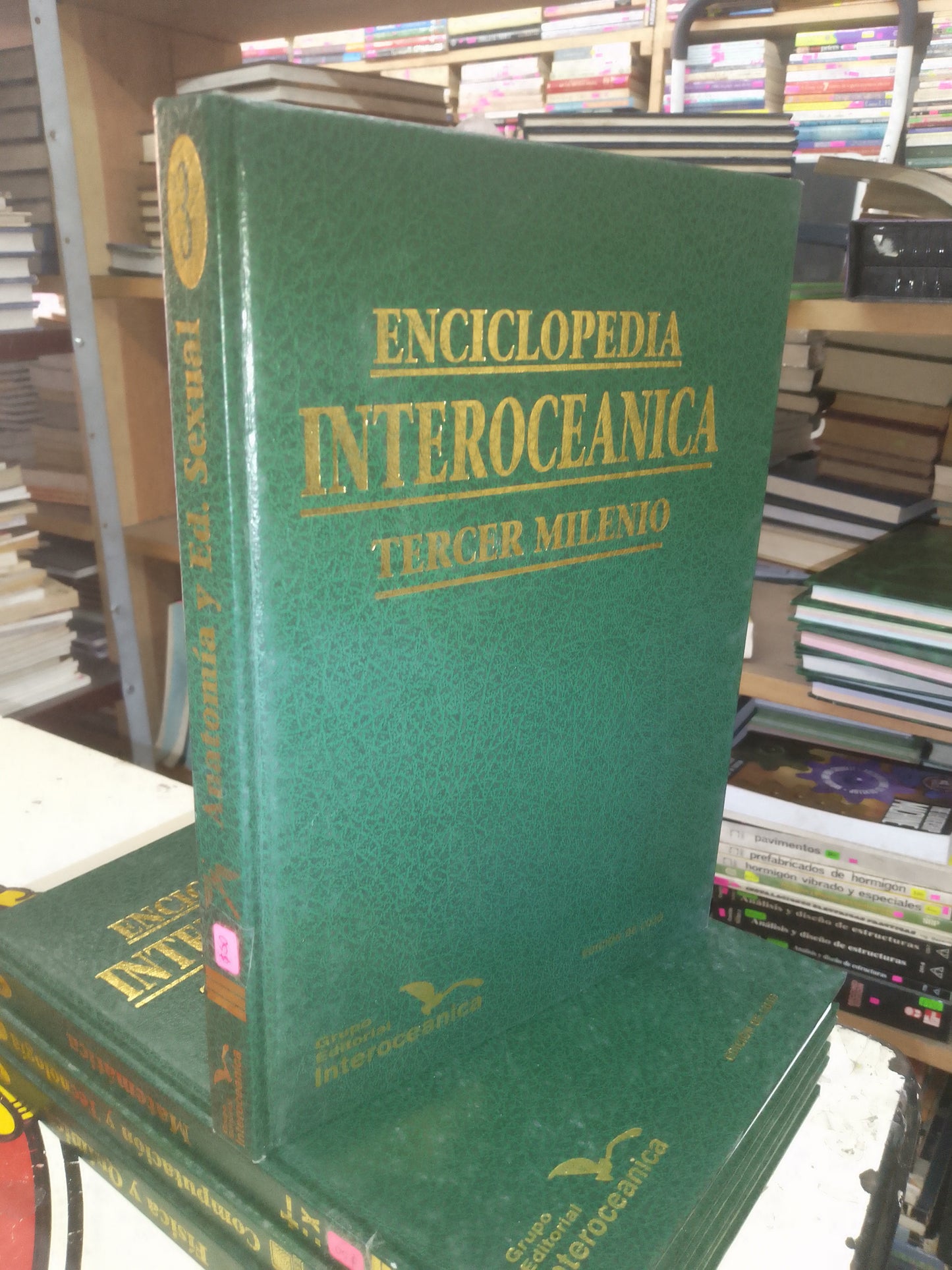ENCICLOPEDIA INTEROCEÁNICA (3): ANATOMÍA Y ED. SEXUAL USADO ENCICLOPEDIAS LITERARIO 207