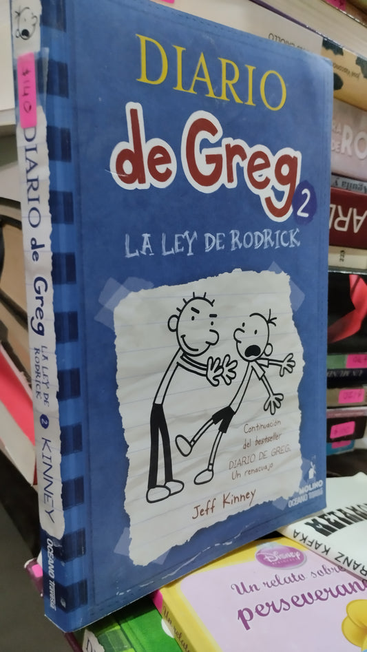 DIARIO DE GREG 2 LIBRO USADO INFANTIL ALDAMA
