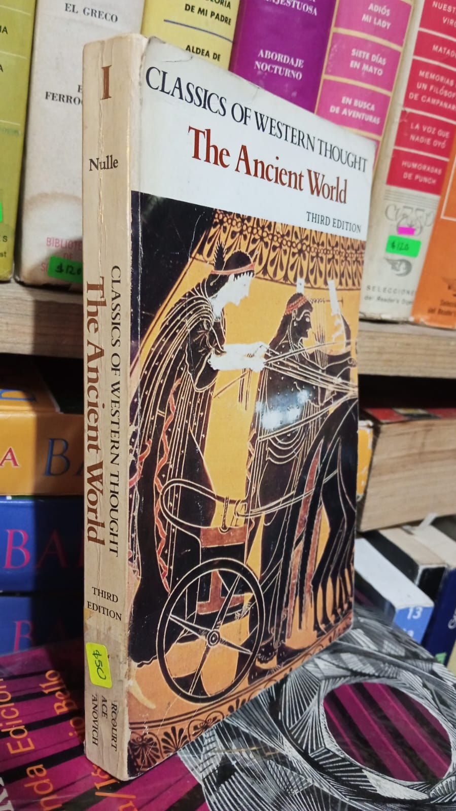 THE ANCIENT WORLD CLASS OF WESTERN THOUGHT NULLE USADO IDIOMAS JUAREZ 507