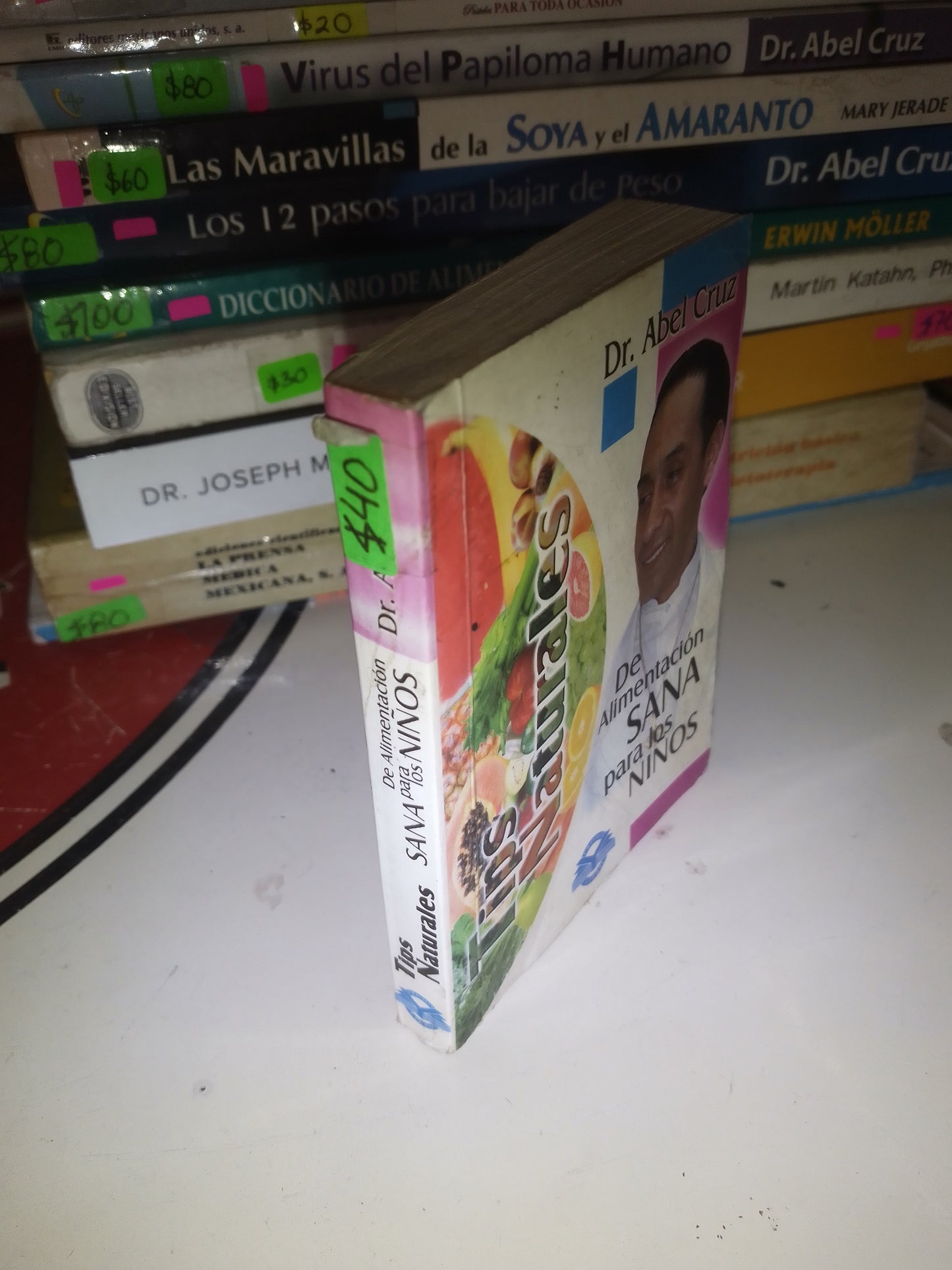 TIPS NATURALES DE ALIMENTACION SANA PARA NIÑOS POR DR ABEL CRUZ USADO COCINA LITERARIO 207