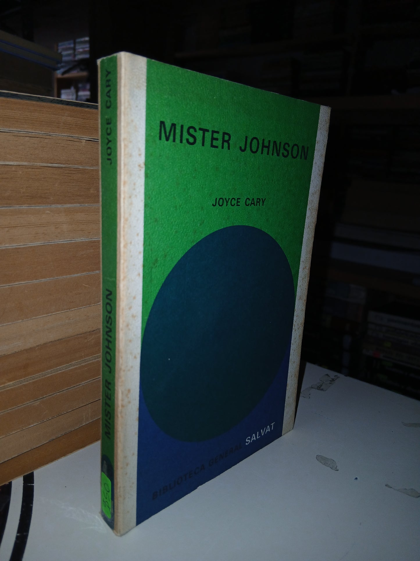 MISTER JOHNSON POR JOYCE CARY USADO NOVELA LITERARIO 207