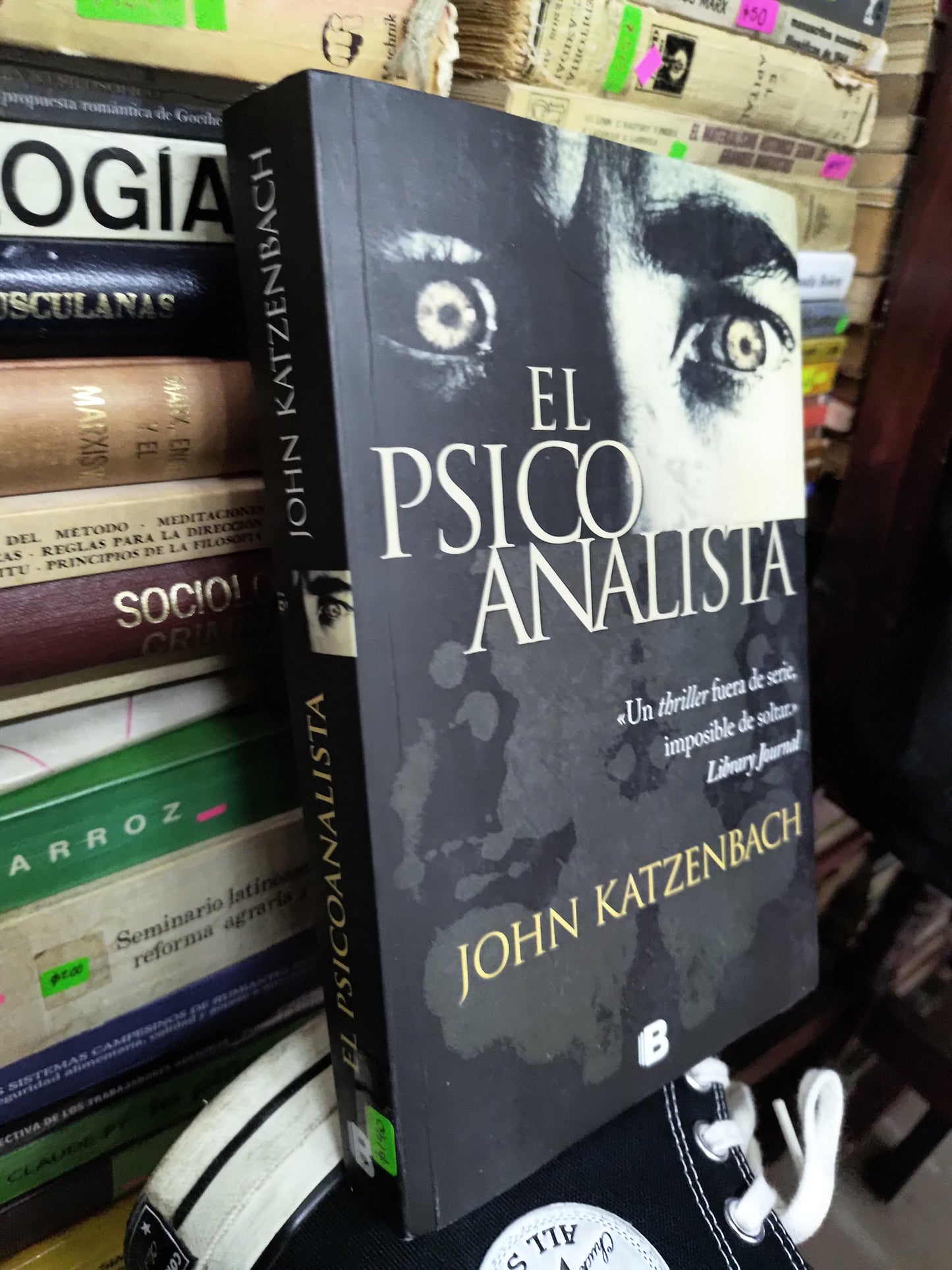 EL PSICOANALISTA POR JOHN KATZENBACH USADO NOVELAS LITERARIO 207