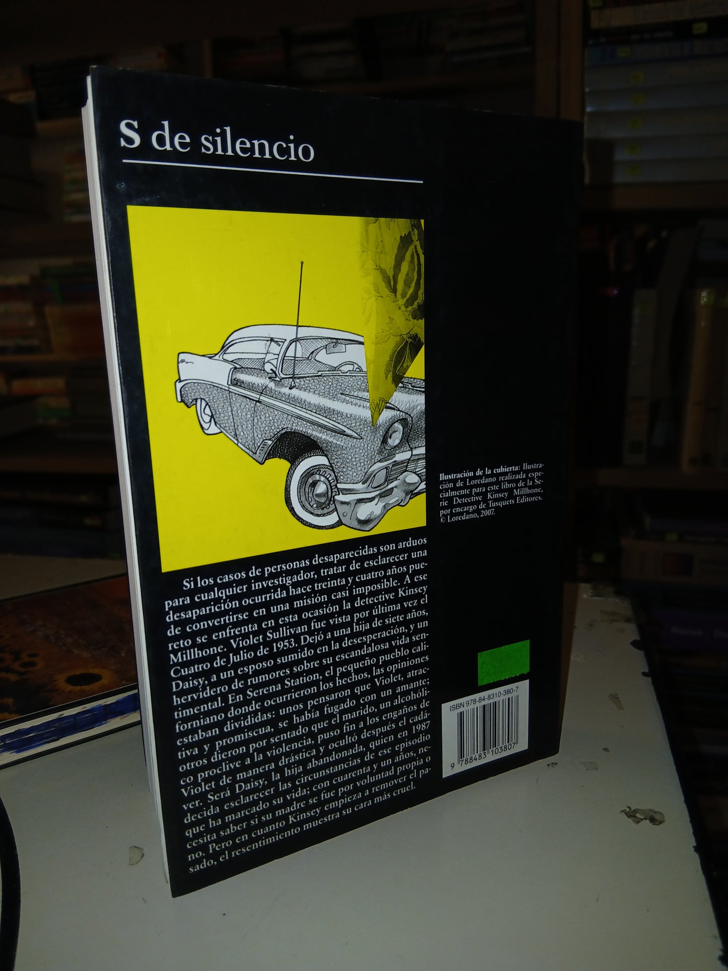 S DE SILENCIO POR SUE GRAFTON USADO NOVELA LITERARIO 207