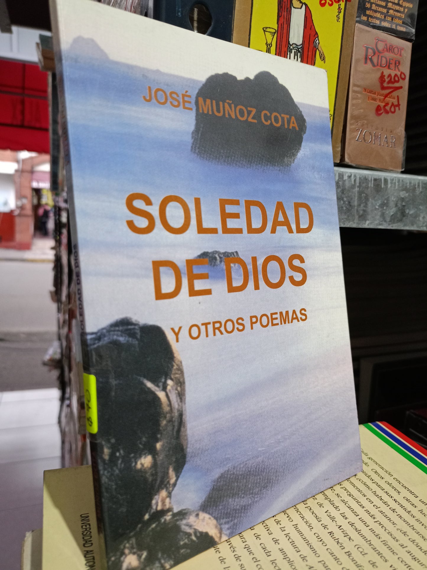 SOLEDAD DE DIOS Y OTROS POEMAS JOSE MUÑOZ COTA USADO POESIA LITERARIO #305