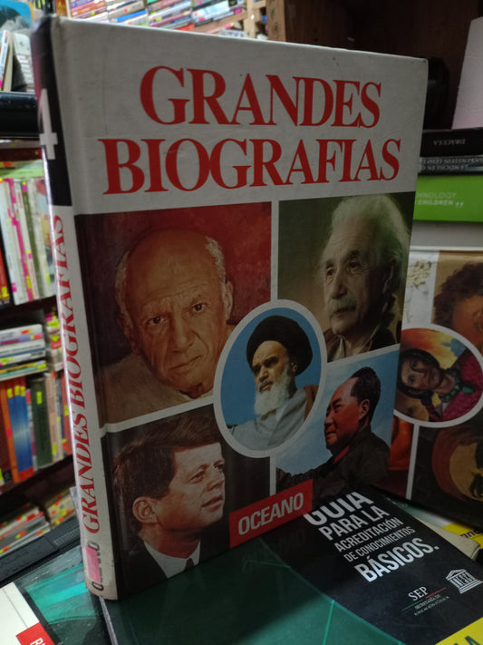 GRANDES BIOGRAFIAS USADO HISTORIA LITERARIO 305