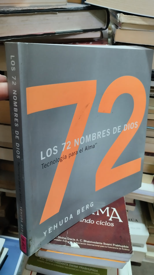 LOS 72 NOMBRES DE DIOS POR YEHUNDA BERG LIBRO USADO SUPERACION PERSONAL ALDAMA