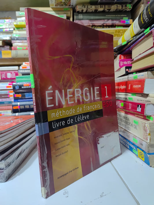 ENERGIE 1 METHODE DE FRANCAIS POR VARIOS AUTORES USADO IDIOMAS JUAREZ 507