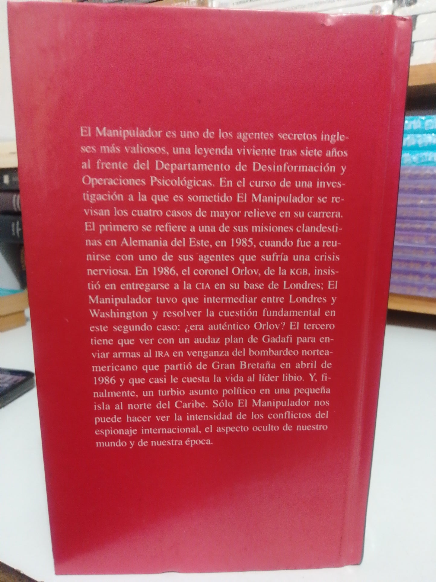 EL MANIPULADOR POR FREDERICK FORSYTH USADO NOVELA JUAREZ