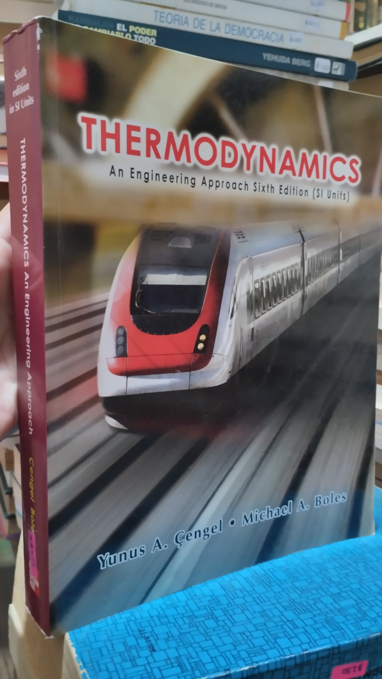 THERMODYNAMICS AN ENGINEERING APPROACH LIBRO USADO MATEMATICAS ALDAMA