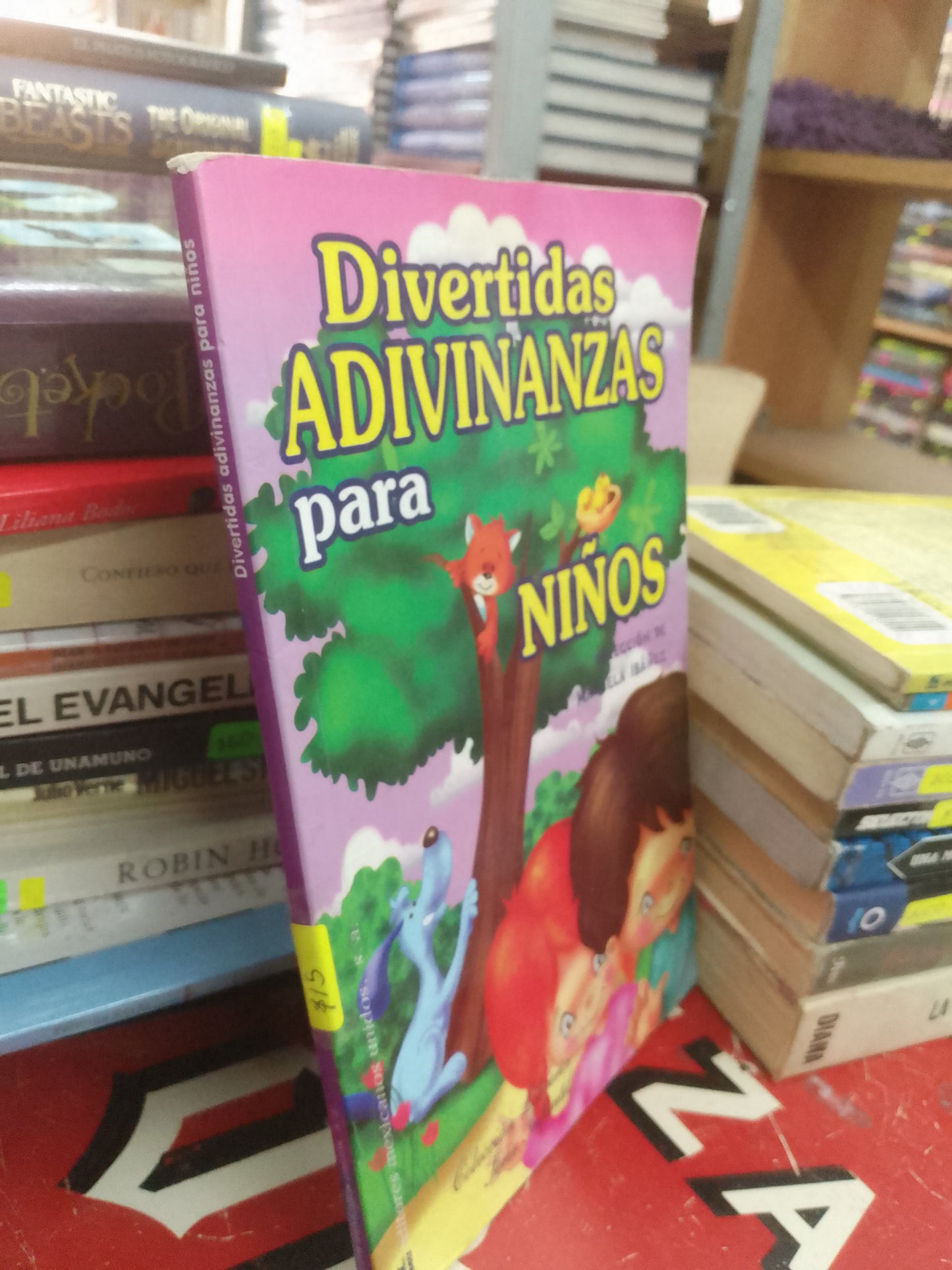 DIVERTIDAS ADIVINAZAS PARA NIÑOS POR MARCELA IBAÑEZ USADO INFANTIL LITERARIO 207
