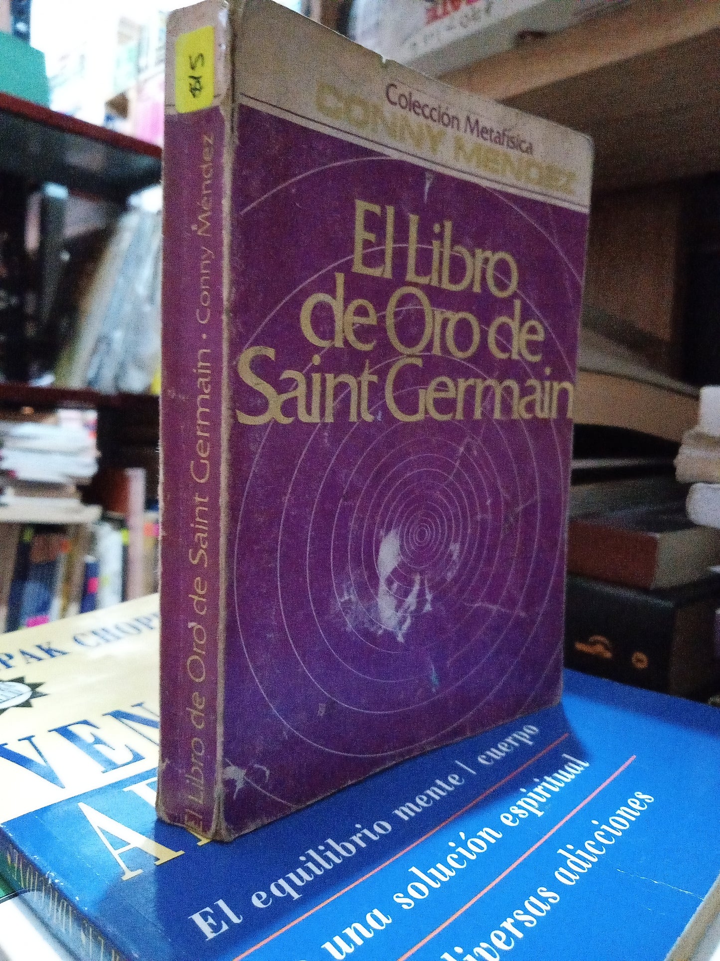 EL LIBRO DE ORO DE SAINT GERMAIN CONNY MENDEZ USADO S.PERSONAL LITERARIO 305