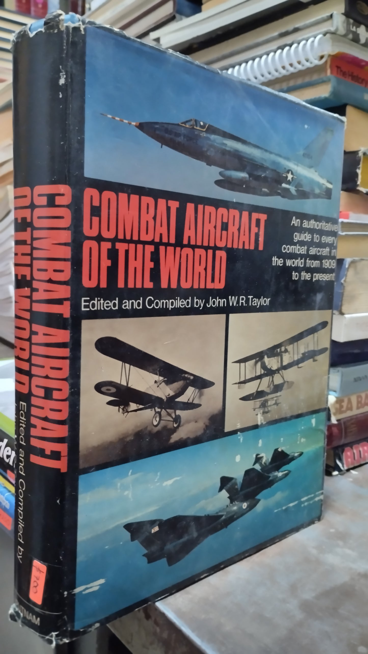 COMBAT AIRCRAFT OF THE WORLD LIBRO USADO HISTORIA ALDAMA